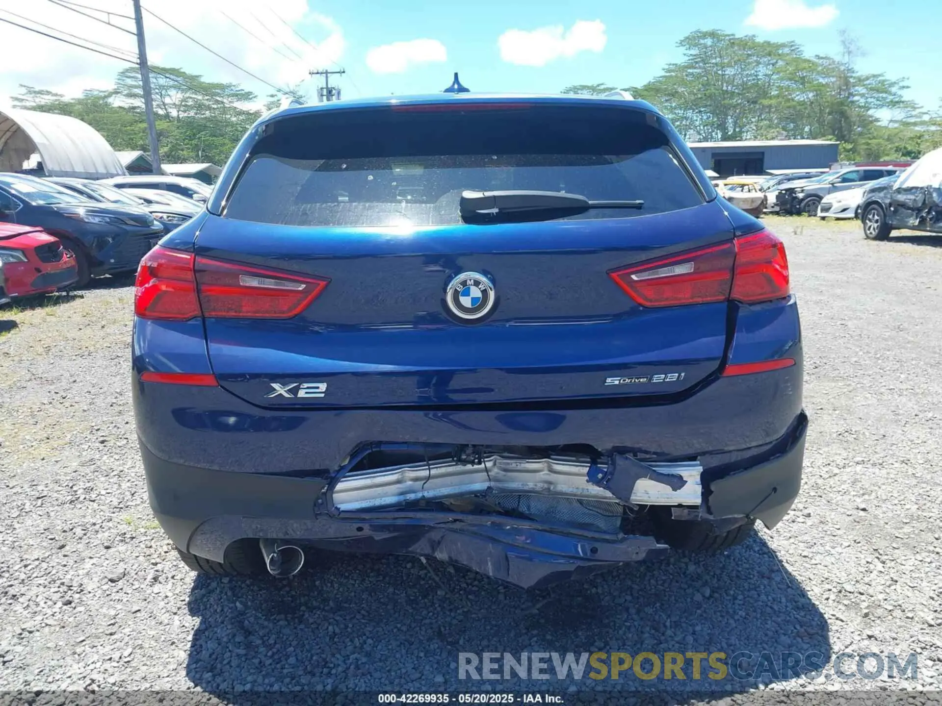 16 fotografías del automóvil dañado WBXYH9C05L5P25132 BMW X2 2020