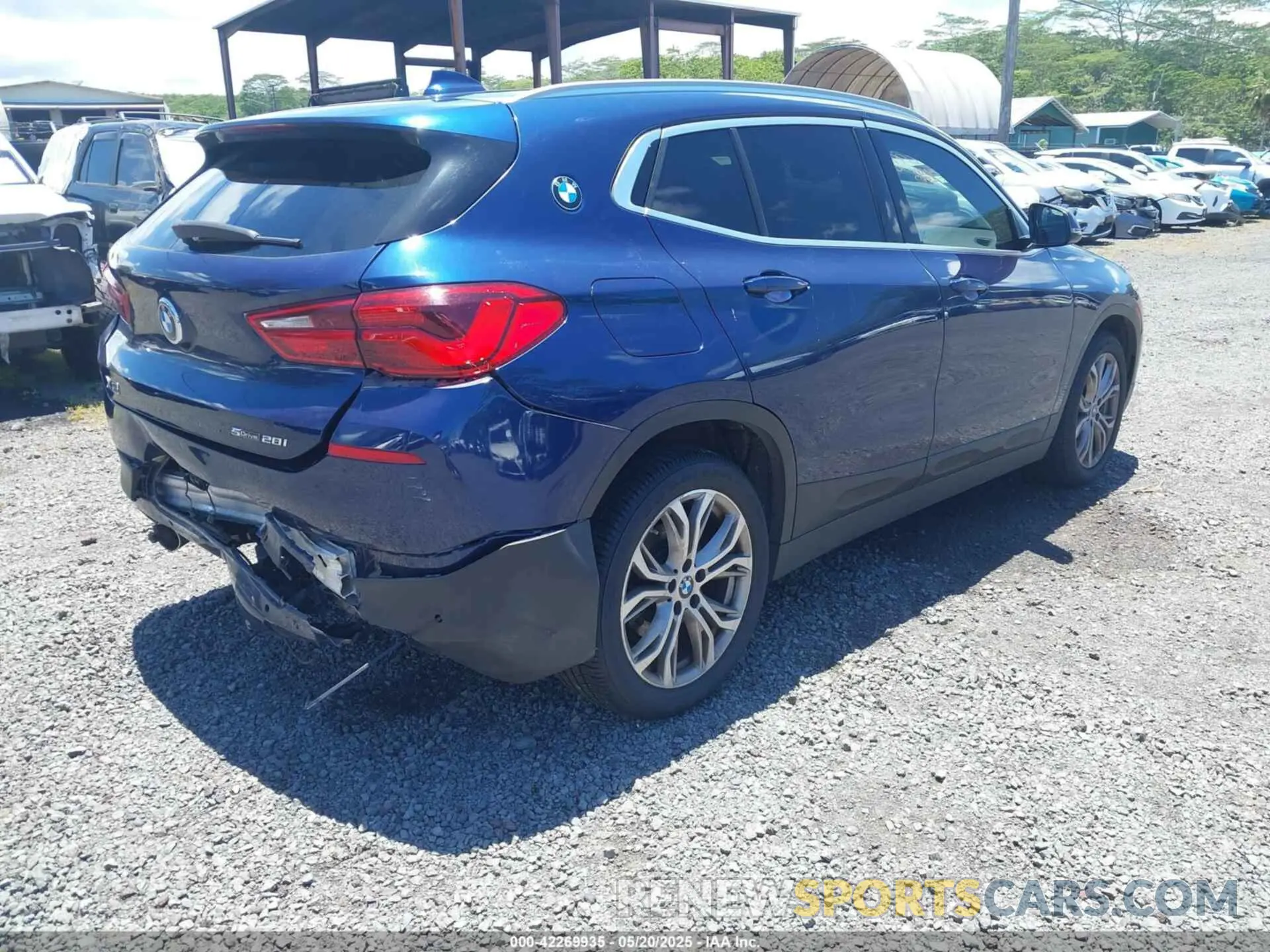 4 fotografías del automóvil dañado WBXYH9C05L5P25132 BMW X2 2020