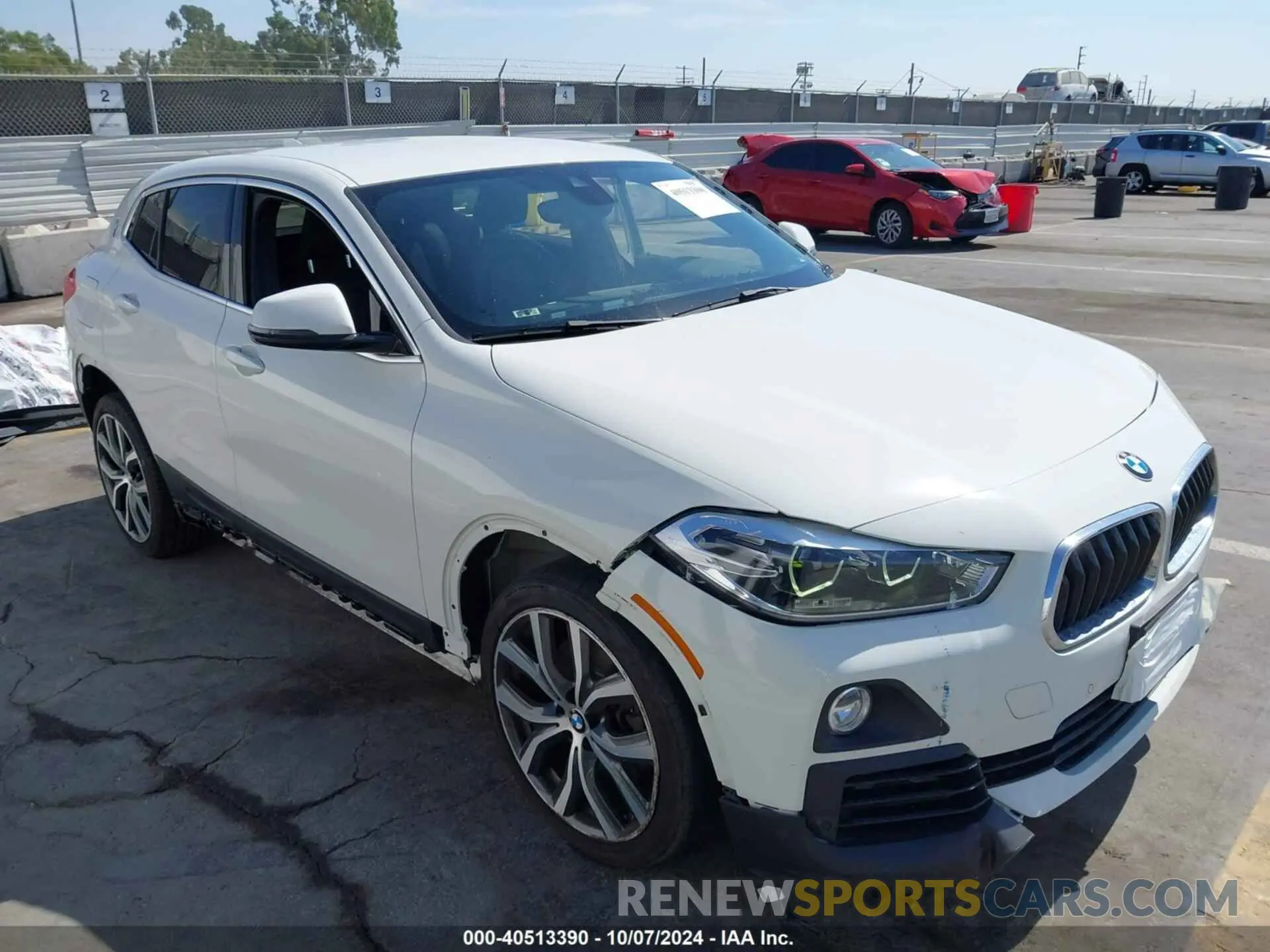 1 fotografías del automóvil dañado WBXYH9C06L5P33157 BMW X2 2020