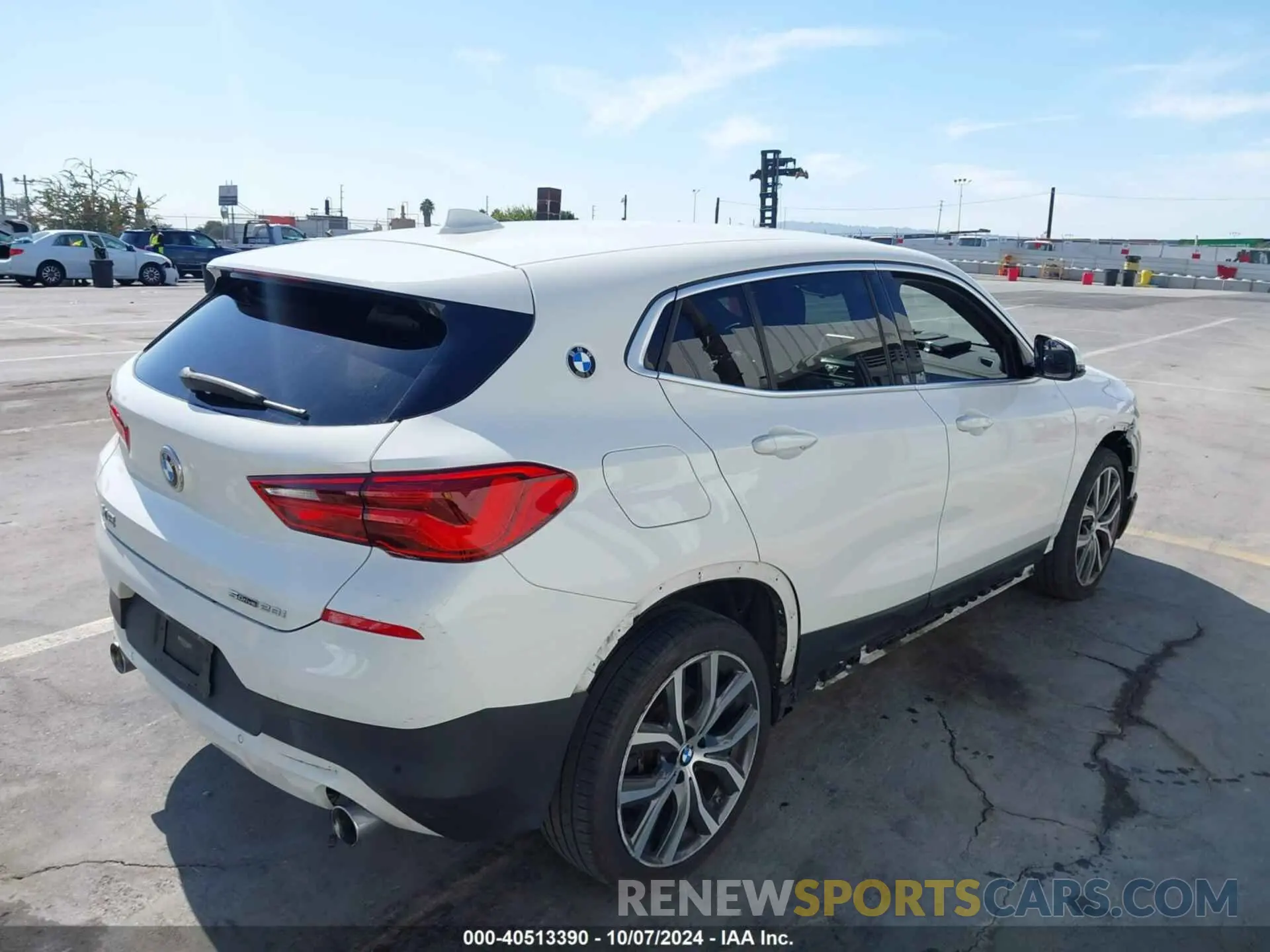 4 fotografías del automóvil dañado WBXYH9C06L5P33157 BMW X2 2020