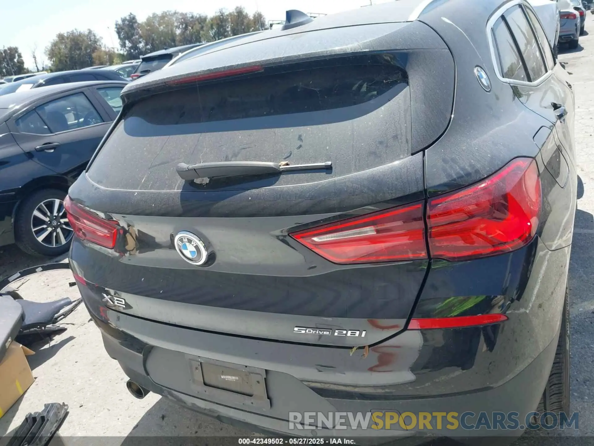17 fotografías del automóvil dañado WBXYH9C0XL5R25696 BMW X2 2020