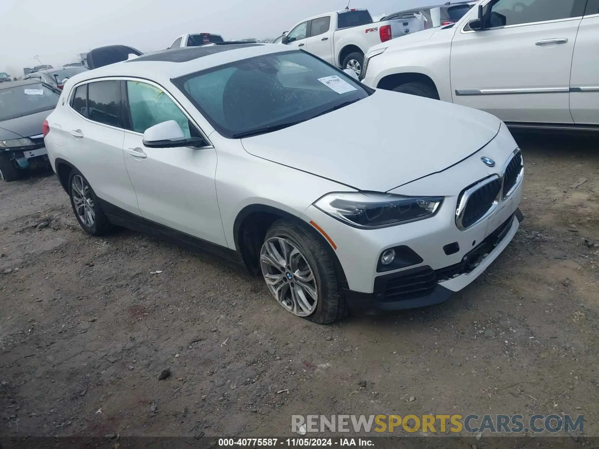 1 fotografías del automóvil dañado WBXYJ1C00L5R55621 BMW X2 2020