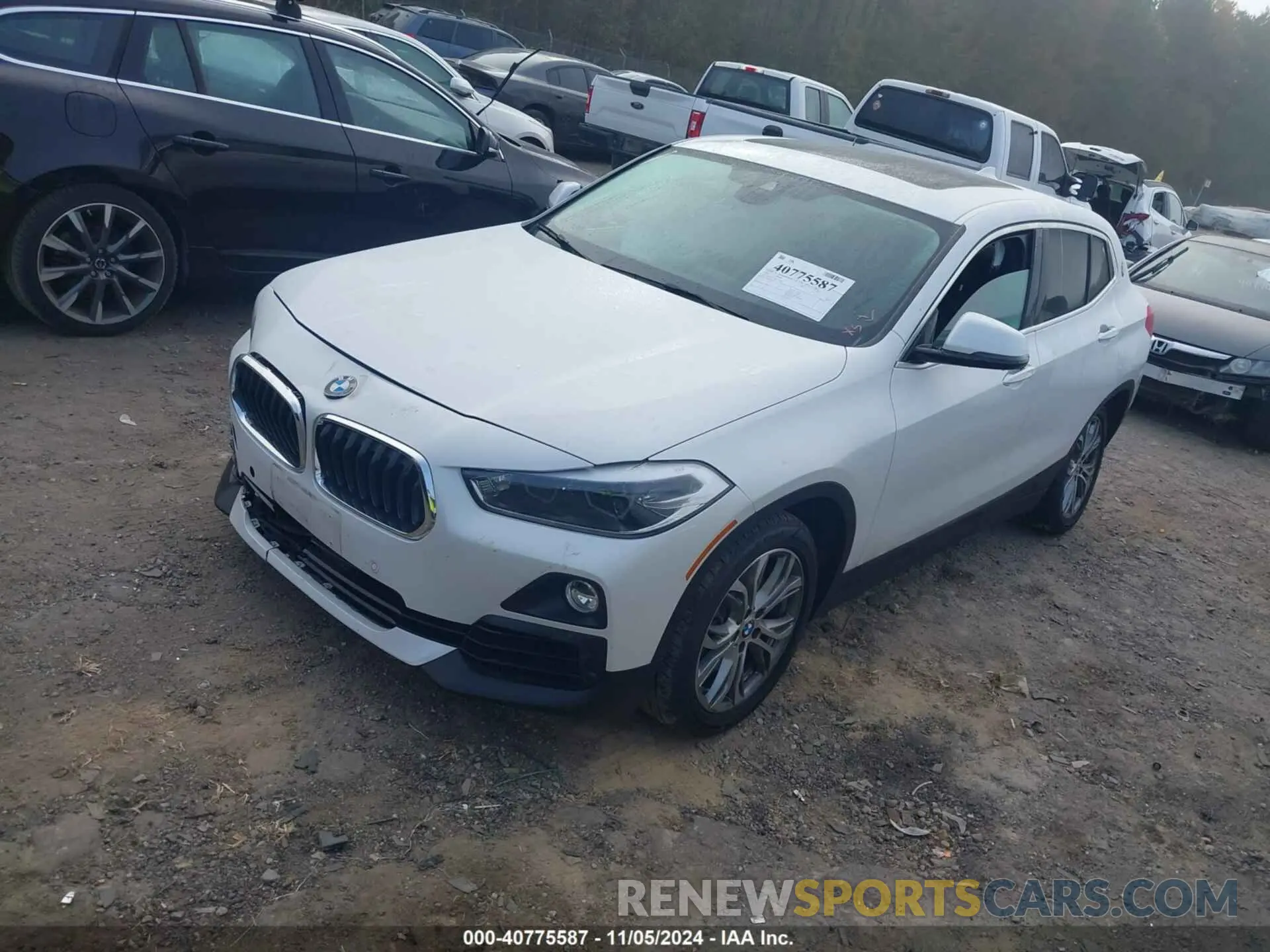 2 fotografías del automóvil dañado WBXYJ1C00L5R55621 BMW X2 2020