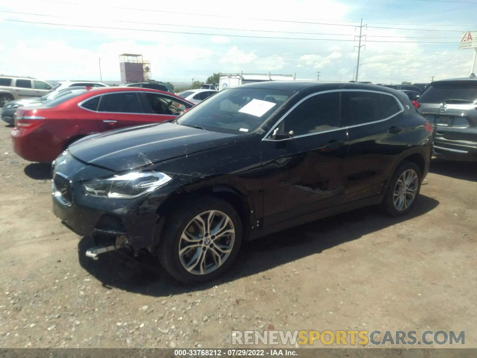 2 fotografías del automóvil dañado WBXYJ1C02L5P56957 BMW X2 2020