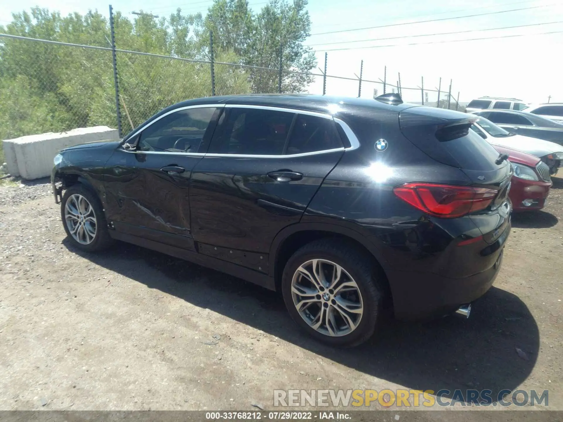 3 fotografías del automóvil dañado WBXYJ1C02L5P56957 BMW X2 2020