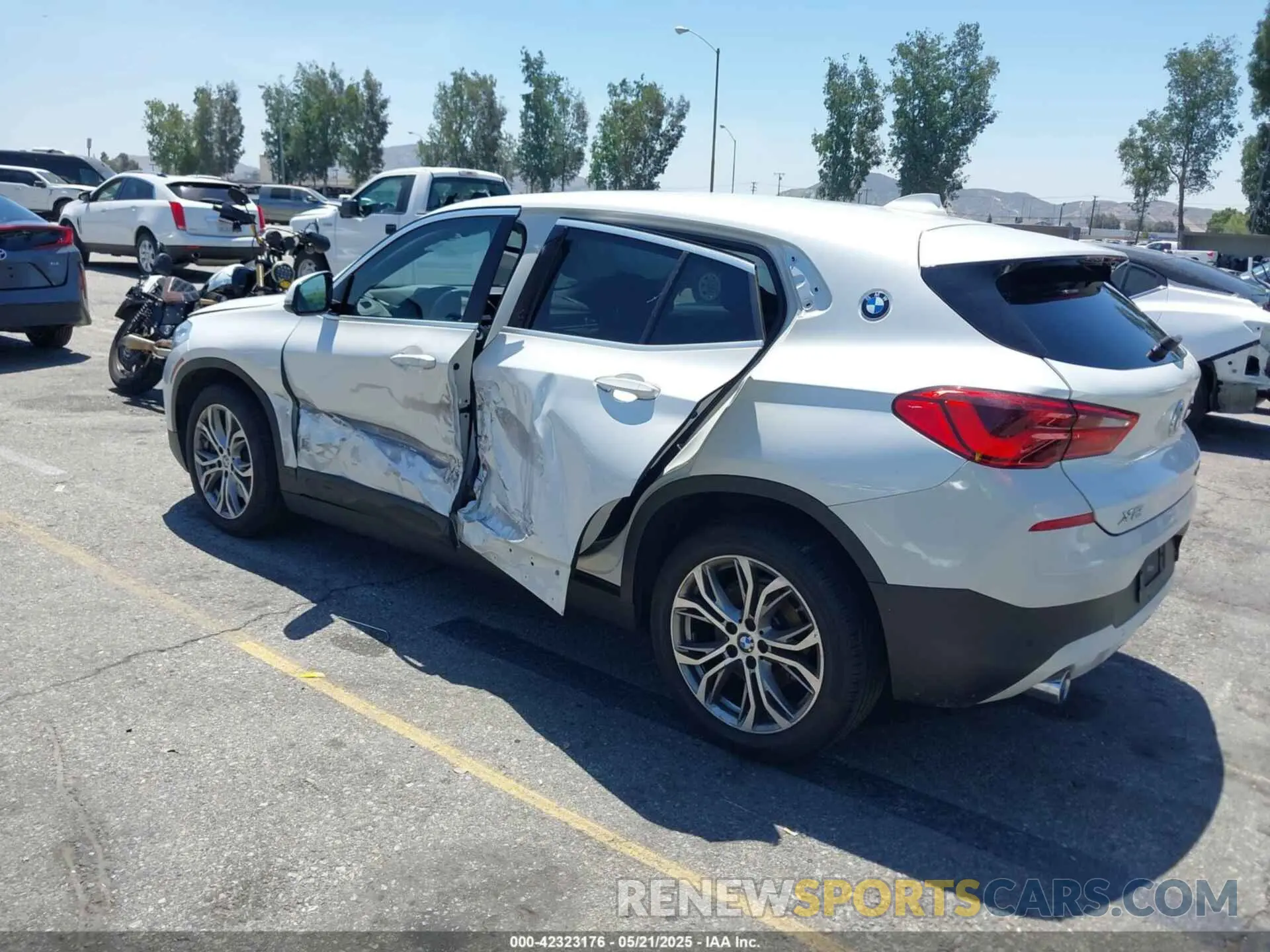 3 fotografías del automóvil dañado WBXYJ1C03L5N93929 BMW X2 2020