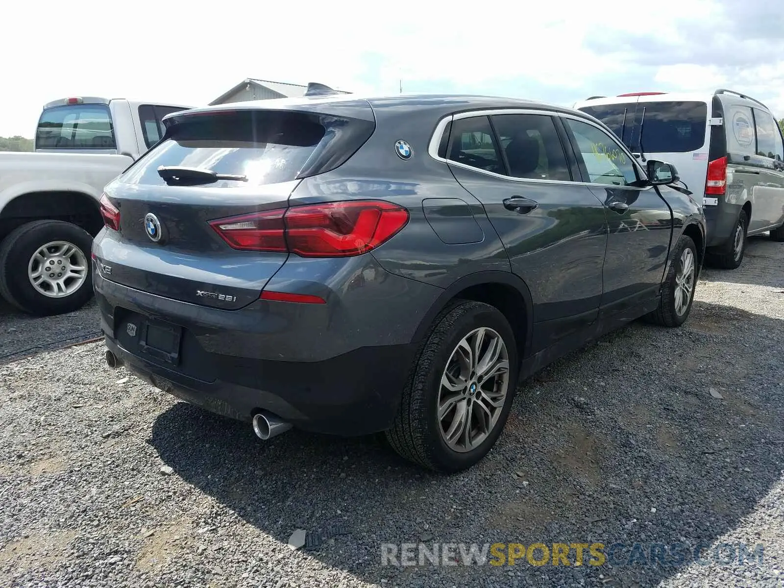 4 fotografías del automóvil dañado WBXYJ1C04L5N88867 BMW X2 2020