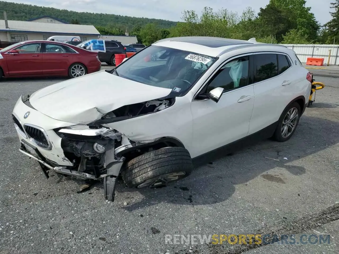 1 fotografías del automóvil dañado WBXYJ1C07L5R22552 BMW X2 2020