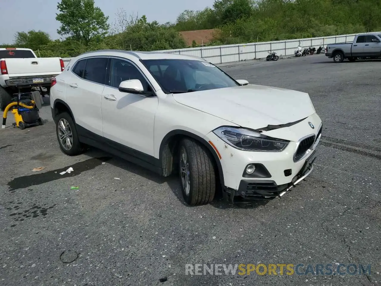 4 fotografías del automóvil dañado WBXYJ1C07L5R22552 BMW X2 2020