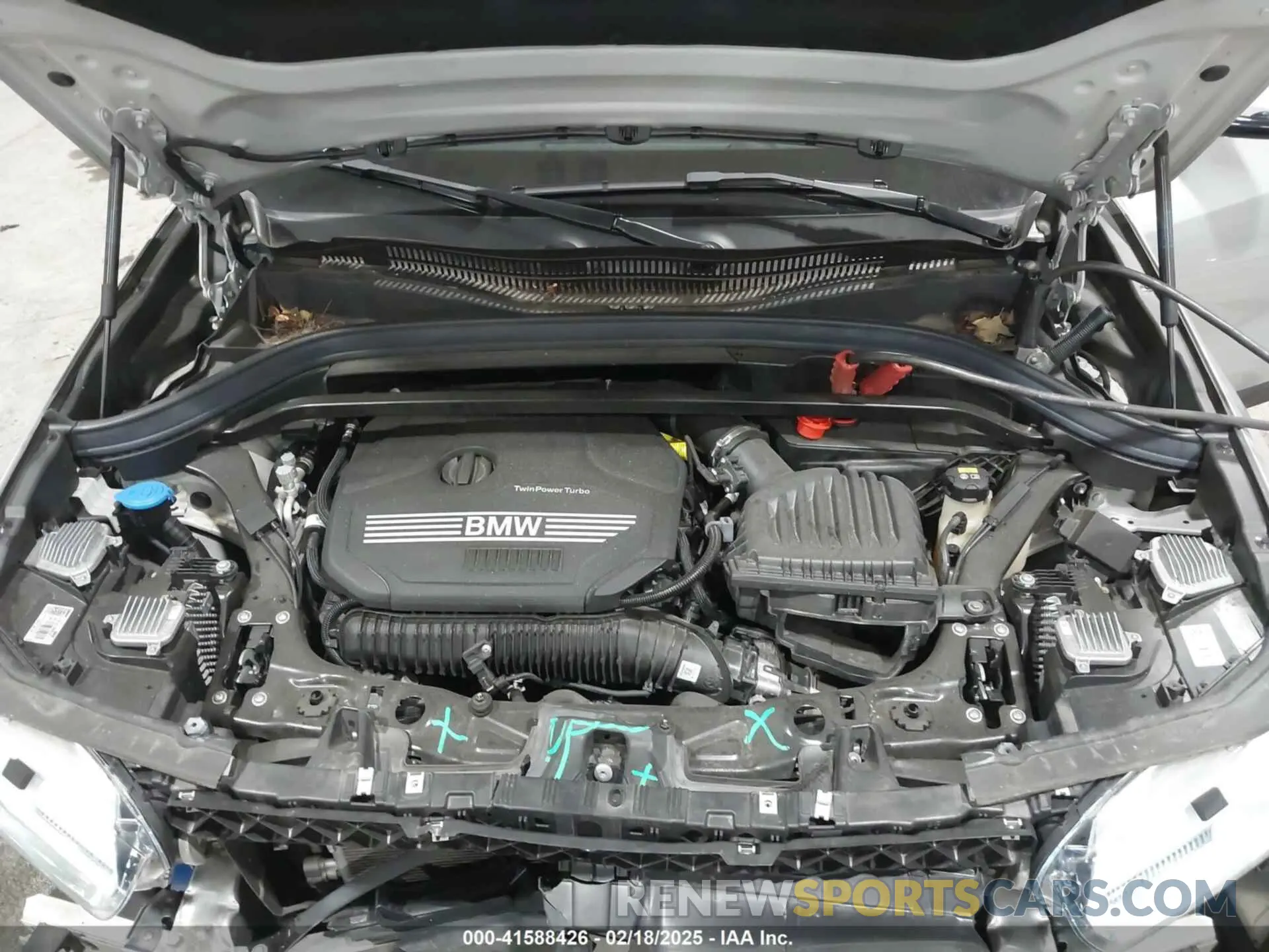 10 fotografías del automóvil dañado WBXYJ1C09L5P35894 BMW X2 2020