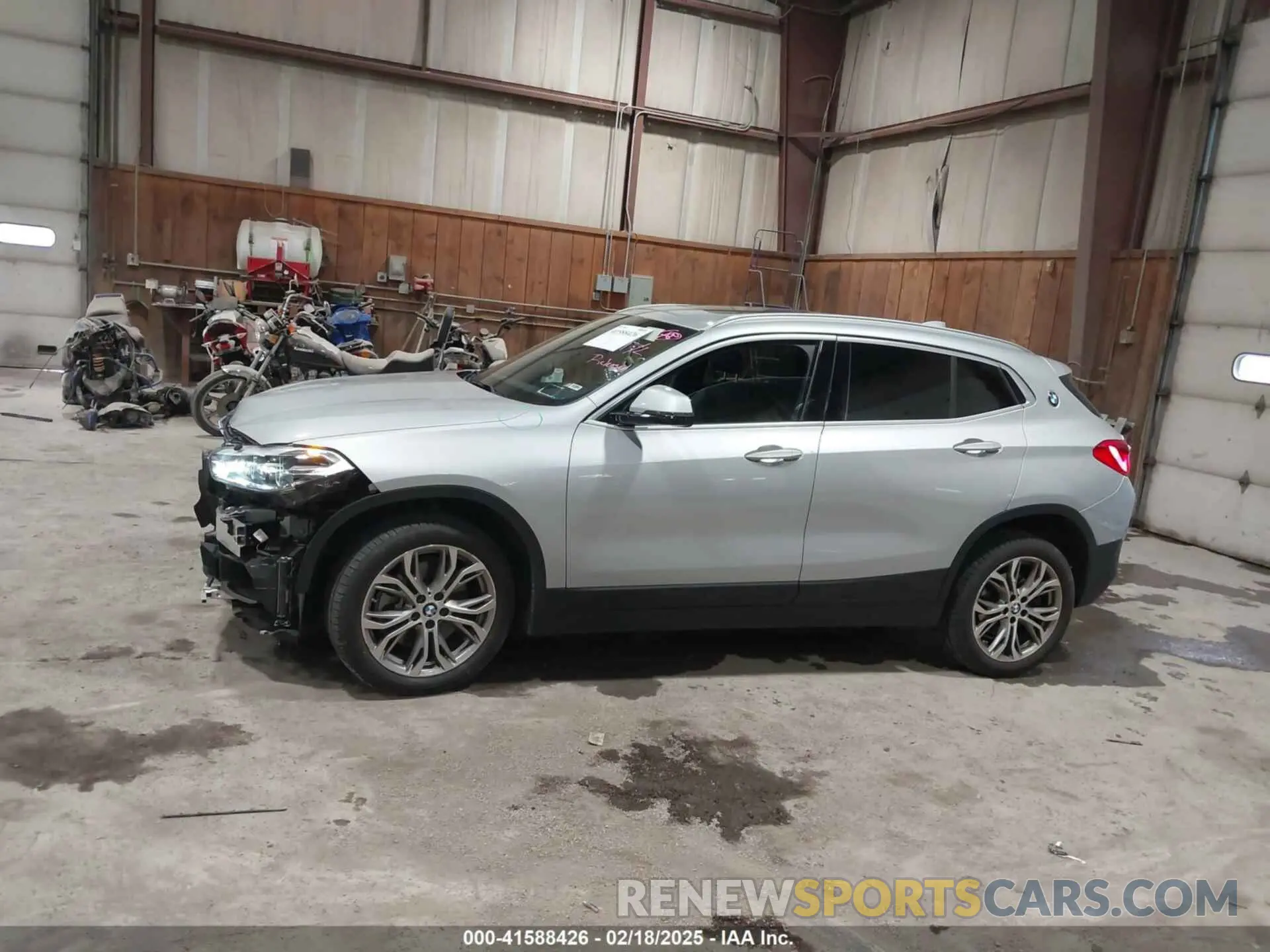 15 fotografías del automóvil dañado WBXYJ1C09L5P35894 BMW X2 2020