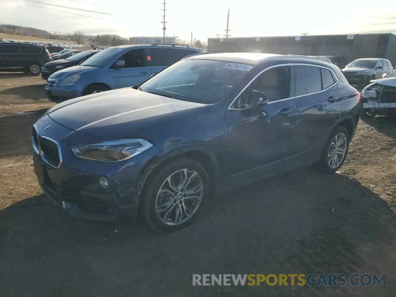 1 fotografías del automóvil dañado WBXYJ1C0XL5P33605 BMW X2 2020