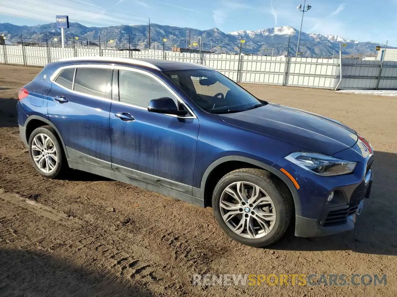 4 fotografías del automóvil dañado WBXYJ1C0XL5P33605 BMW X2 2020