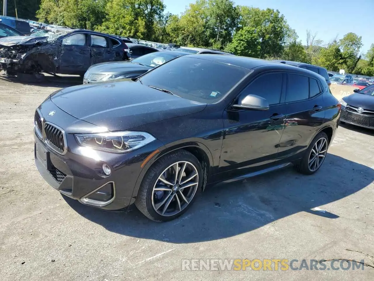 1 fotografías del automóvil dañado WBXYN1C06L5R74498 BMW X2 2020