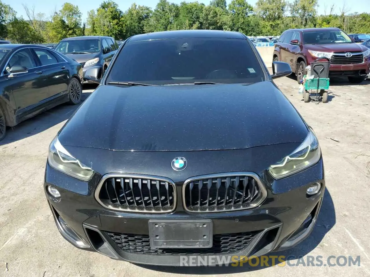 5 fotografías del automóvil dañado WBXYN1C06L5R74498 BMW X2 2020