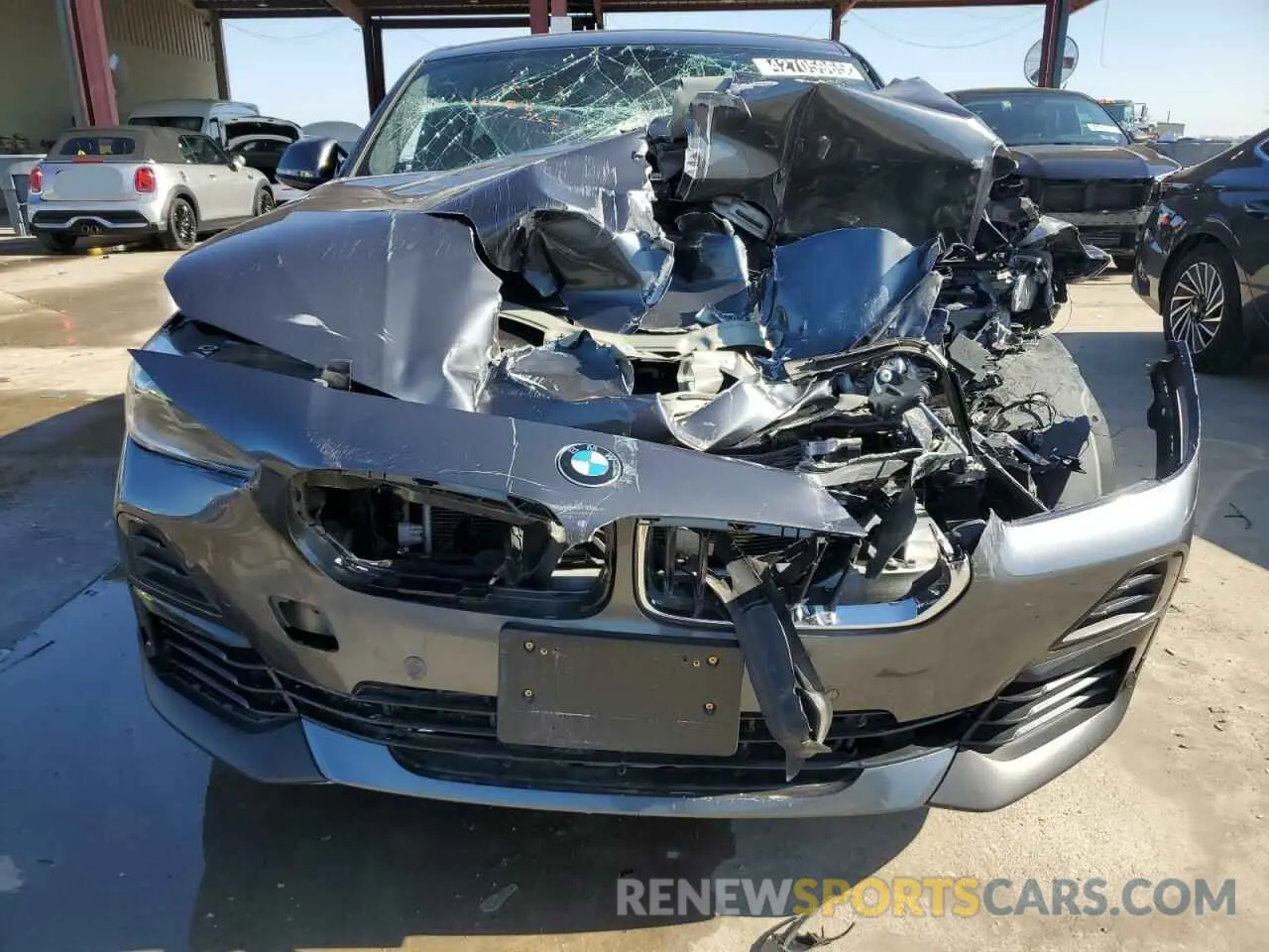 5 fotografías del automóvil dañado WBXYH9C00M5S76654 BMW X2 2021