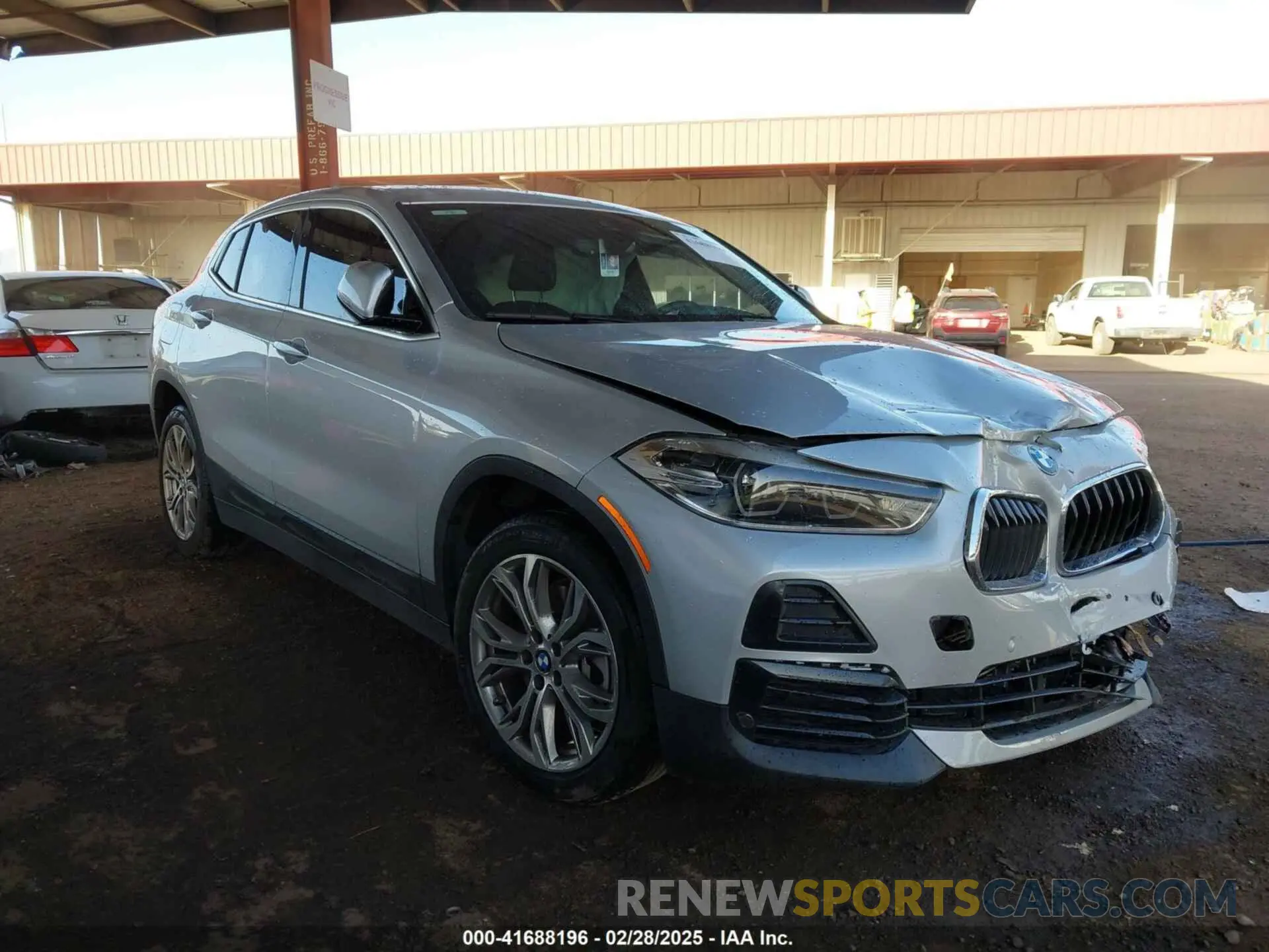 1 fotografías del automóvil dañado WBXYH9C01M5S45641 BMW X2 2021