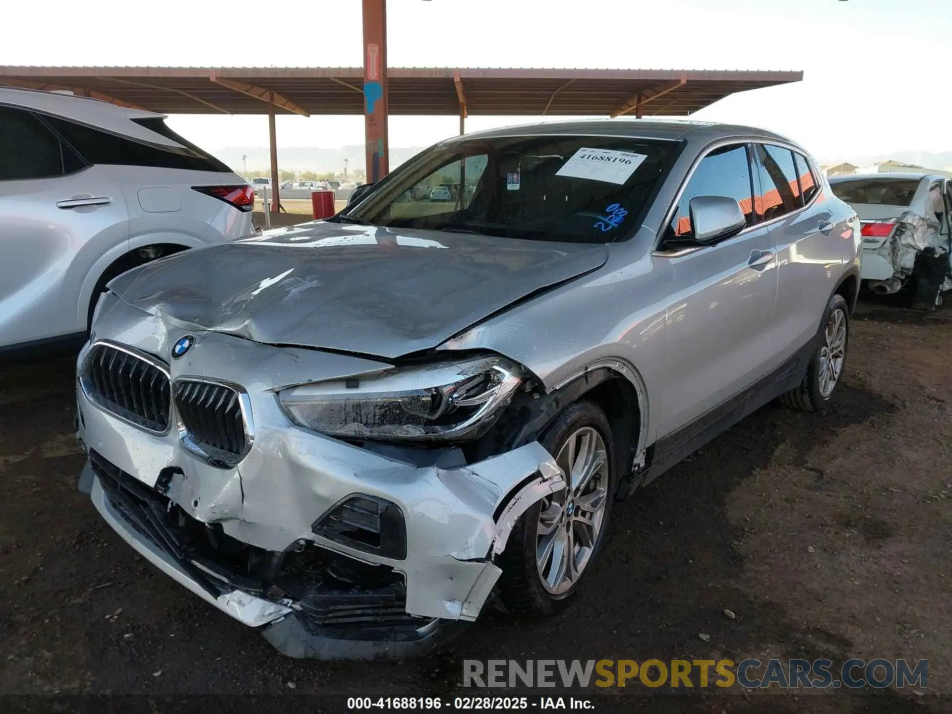 2 fotografías del automóvil dañado WBXYH9C01M5S45641 BMW X2 2021