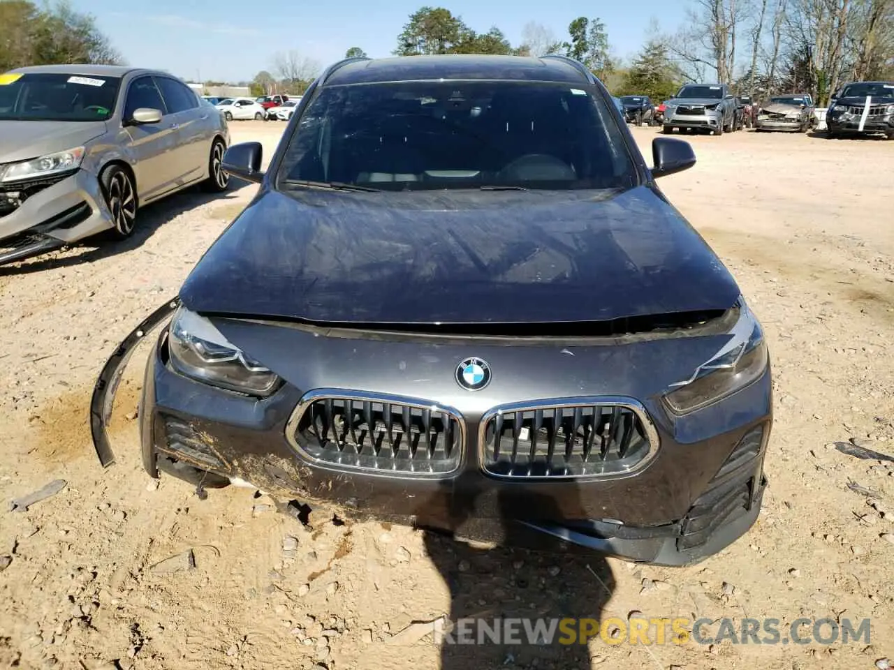 5 fotografías del automóvil dañado WBXYH9C04M5S06297 BMW X2 2021
