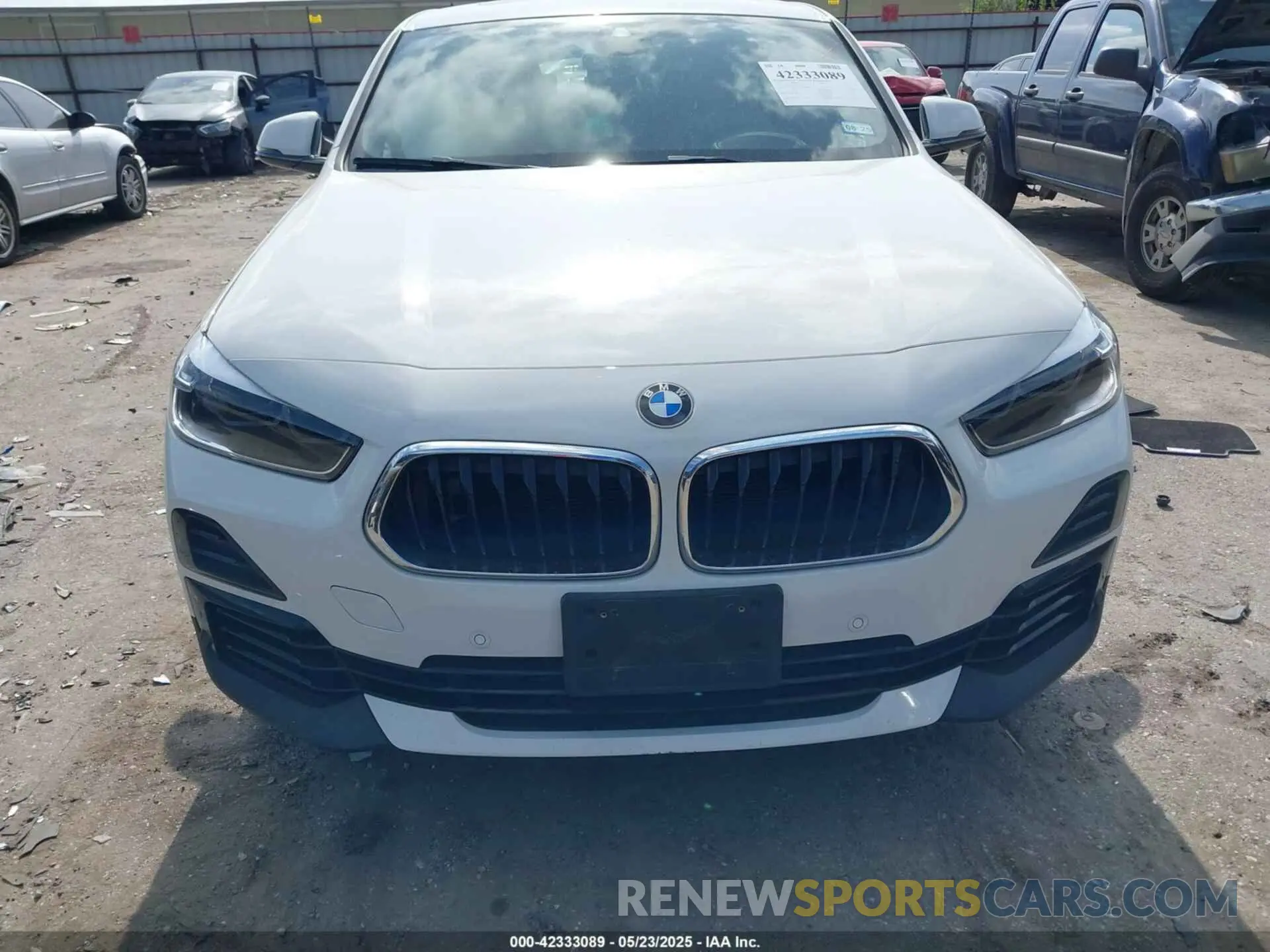 12 fotografías del automóvil dañado WBXYH9C05M5S27207 BMW X2 2021
