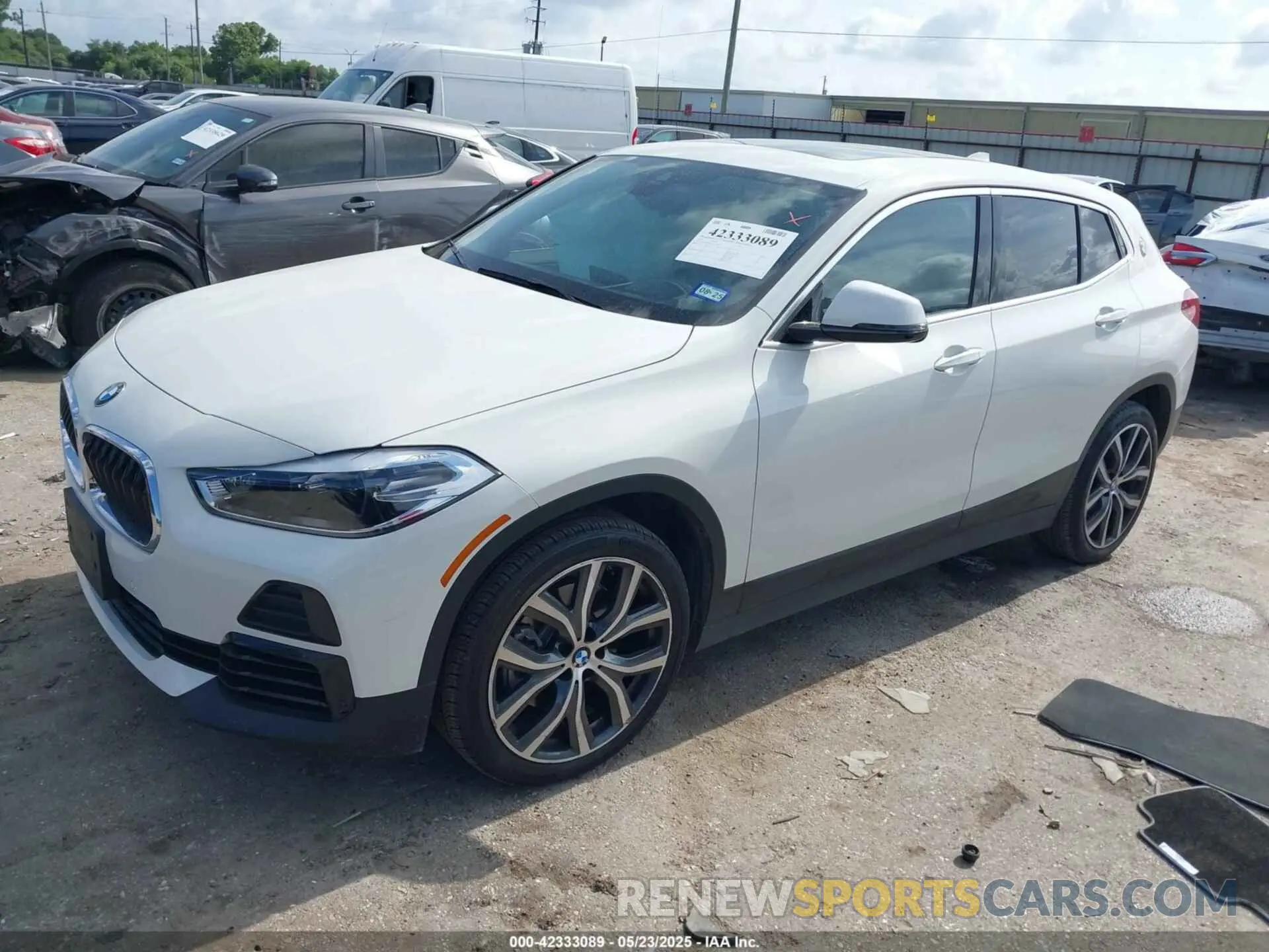 2 fotografías del automóvil dañado WBXYH9C05M5S27207 BMW X2 2021