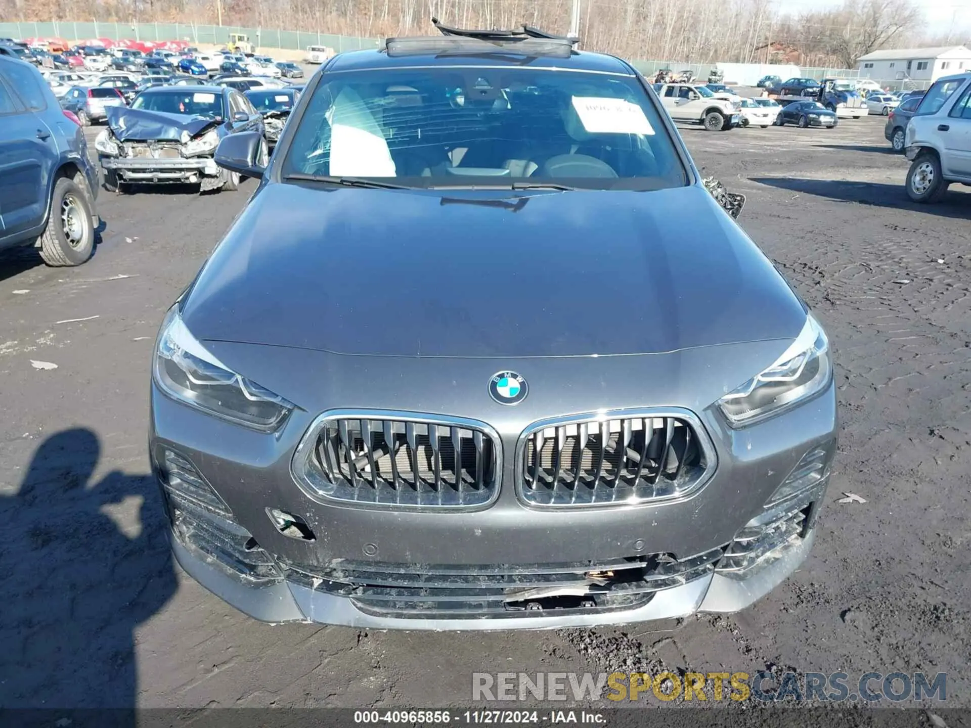 11 fotografías del automóvil dañado WBXYH9C06M5T30359 BMW X2 2021