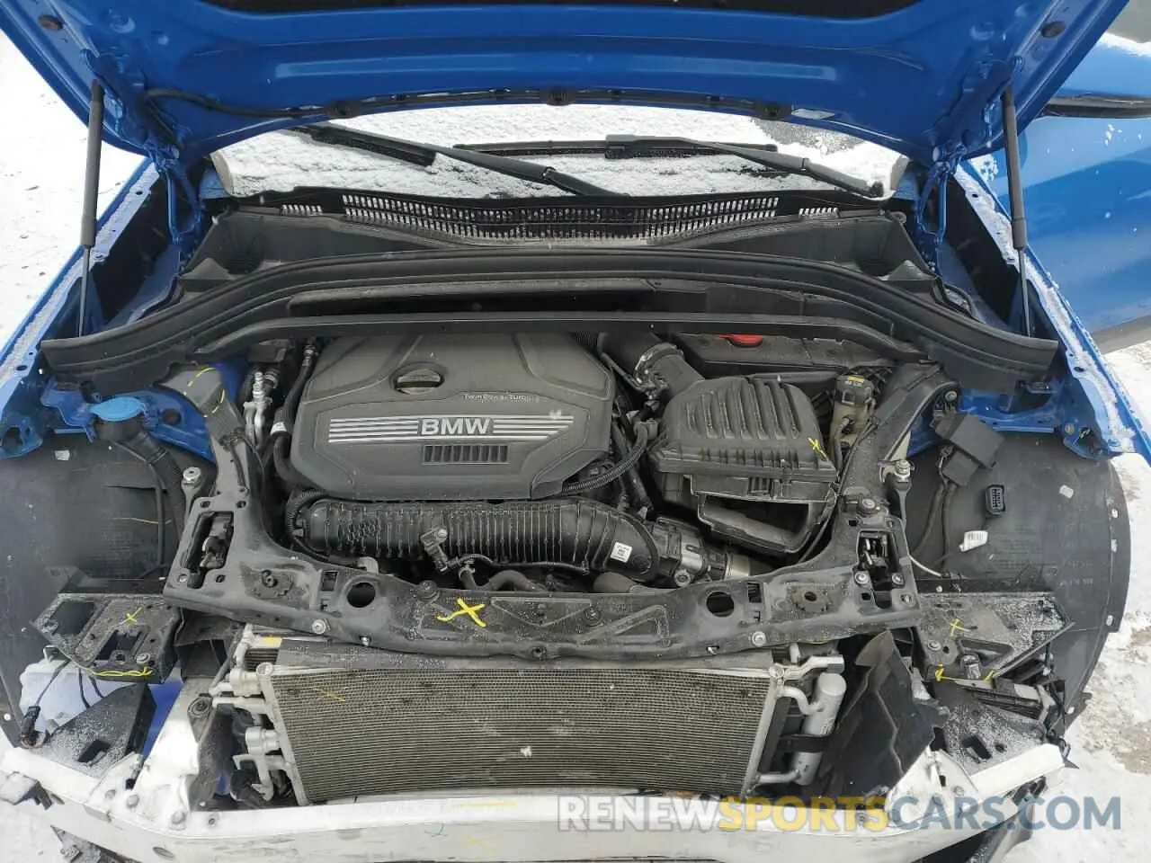 12 fotografías del automóvil dañado WBXYJ1C05M5S44997 BMW X2 2021