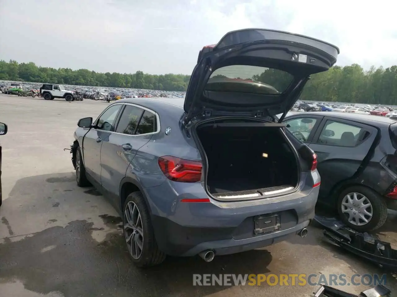 3 fotografías del automóvil dañado WBXYJ1C06M5S11409 BMW X2 2021