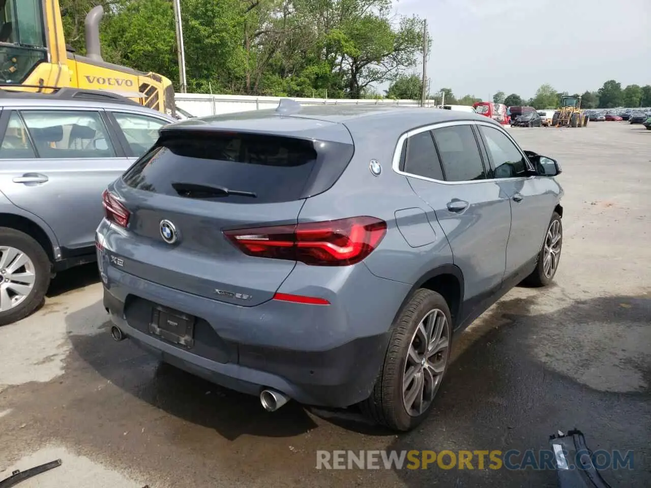 4 fotografías del automóvil dañado WBXYJ1C06M5S11409 BMW X2 2021