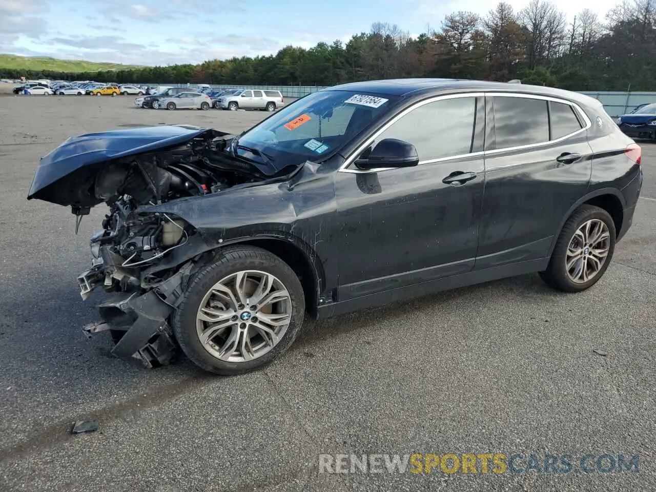 1 fotografías del automóvil dañado WBXYJ1C06M5S80214 BMW X2 2021