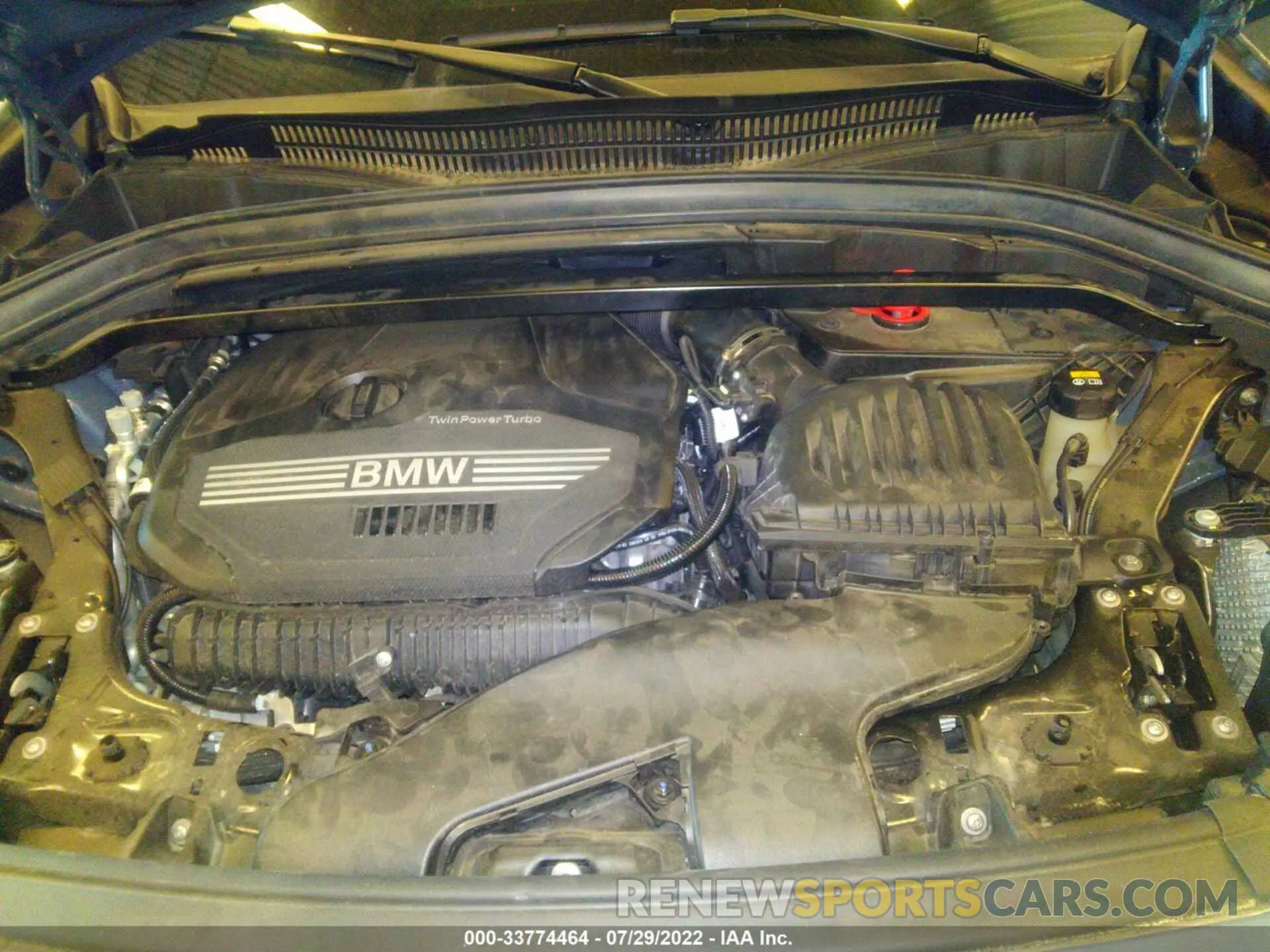 10 fotografías del automóvil dañado WBXYJ1C07M5S78407 BMW X2 2021