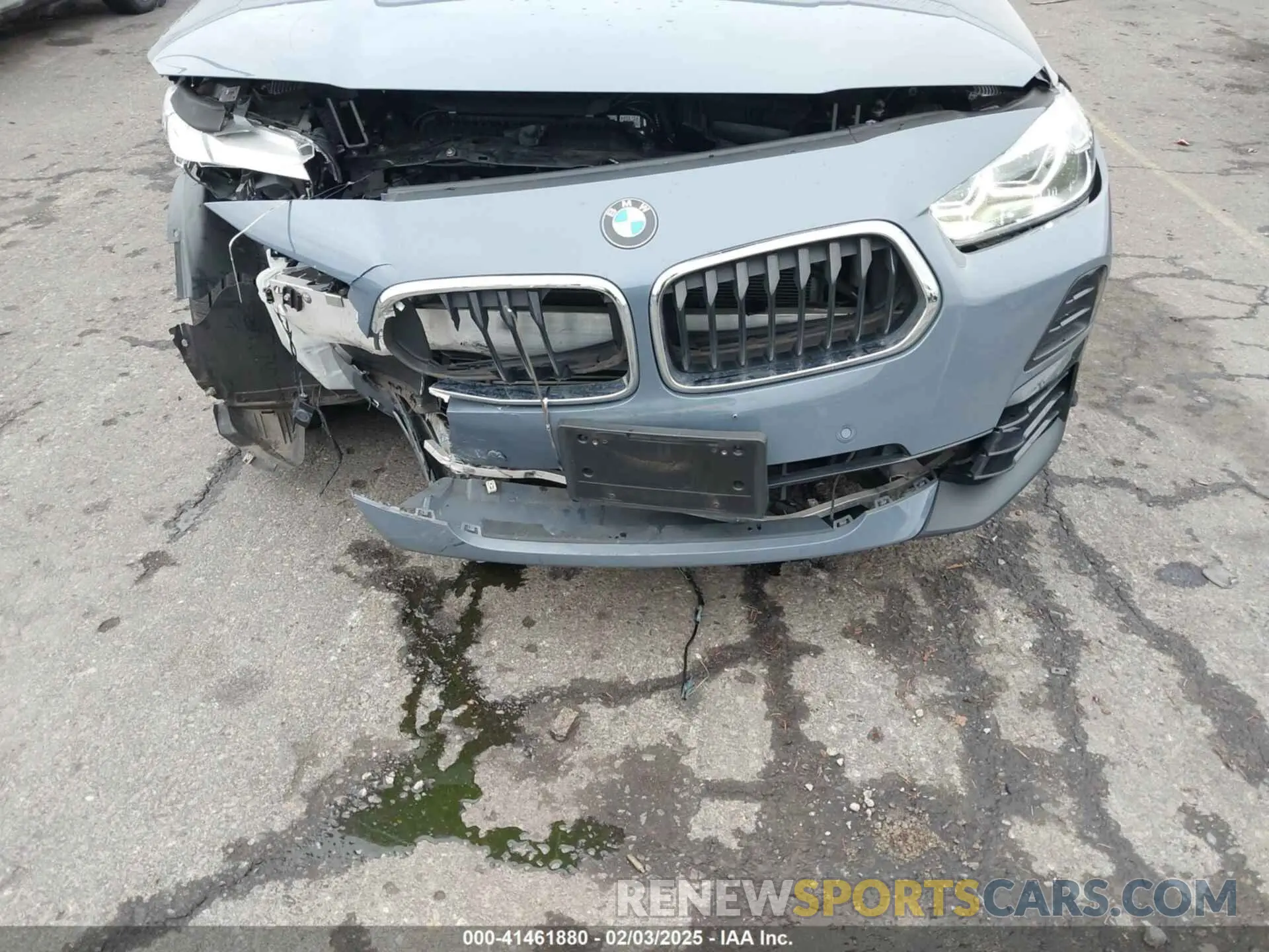 12 fotografías del automóvil dañado WBXYJ1C07M5S91450 BMW X2 2021