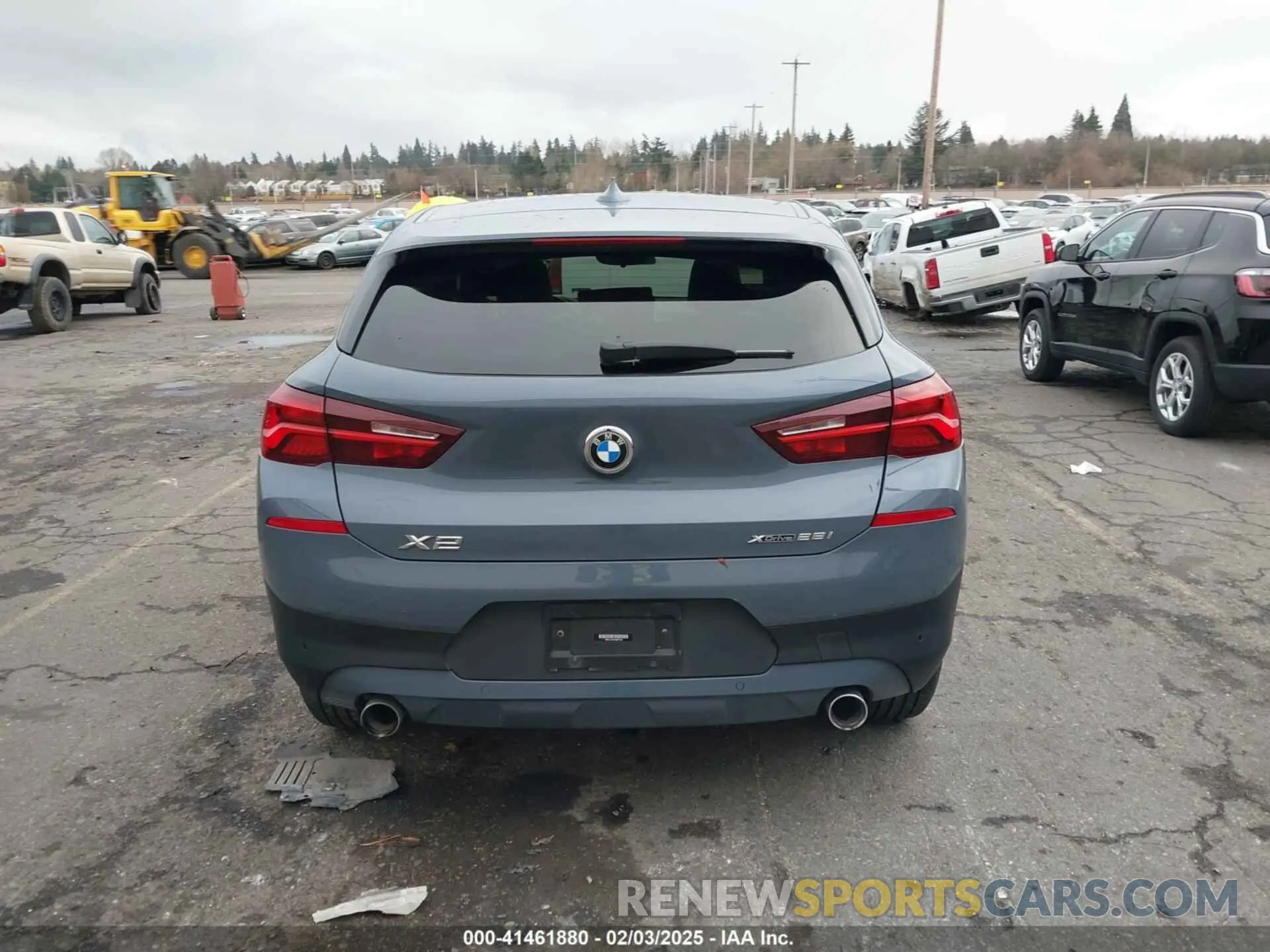 17 fotografías del automóvil dañado WBXYJ1C07M5S91450 BMW X2 2021
