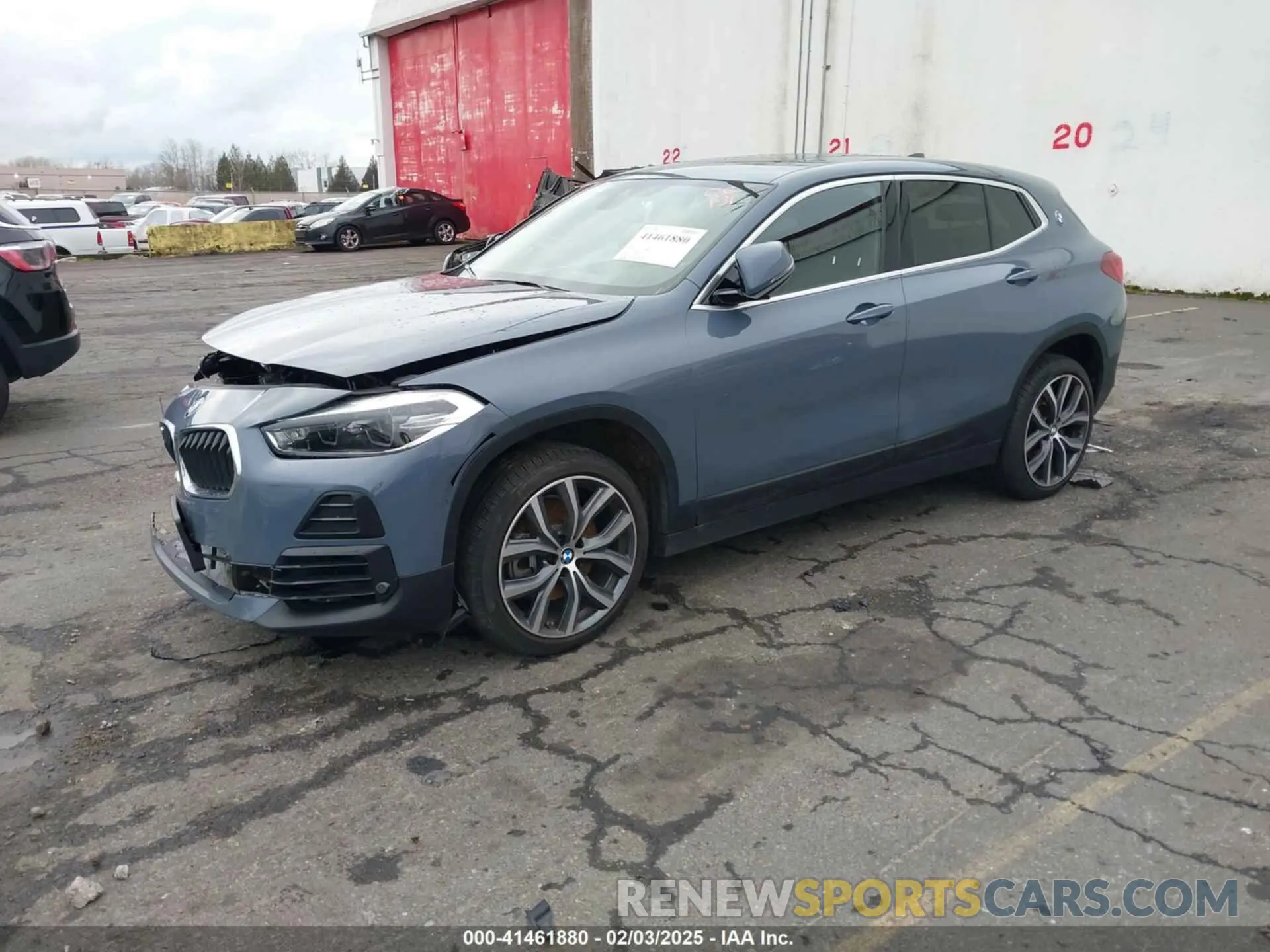 2 fotografías del automóvil dañado WBXYJ1C07M5S91450 BMW X2 2021