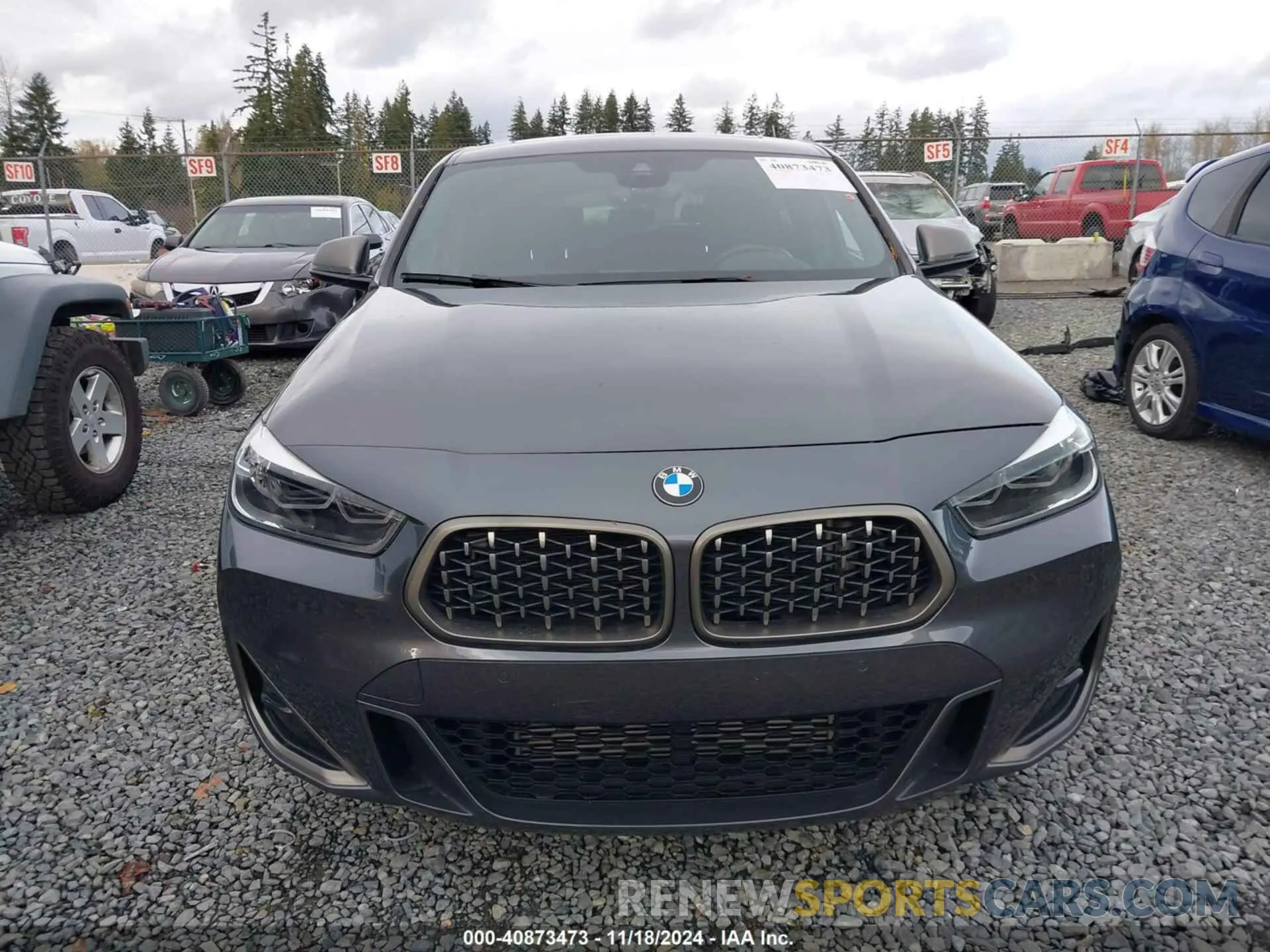 13 fotografías del automóvil dañado WBXYN1C03M5T19751 BMW X2 2021
