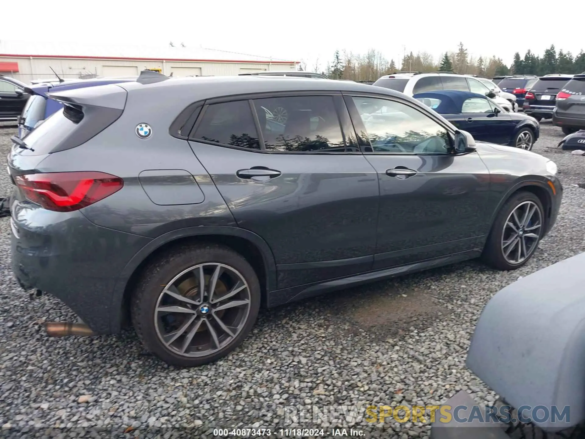 14 fotografías del automóvil dañado WBXYN1C03M5T19751 BMW X2 2021