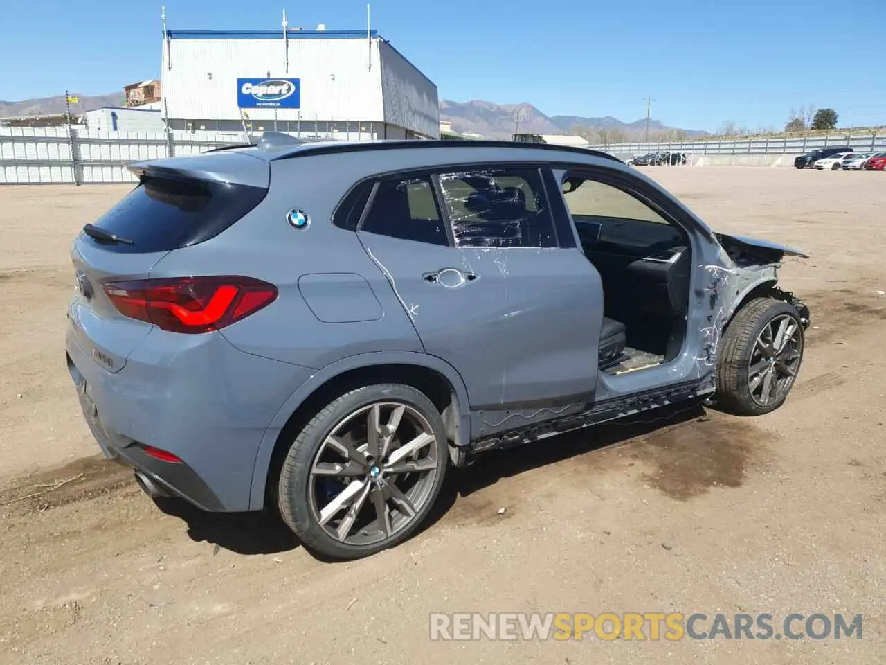 3 fotografías del automóvil dañado WBXYN1C07M5S11861 BMW X2 2021