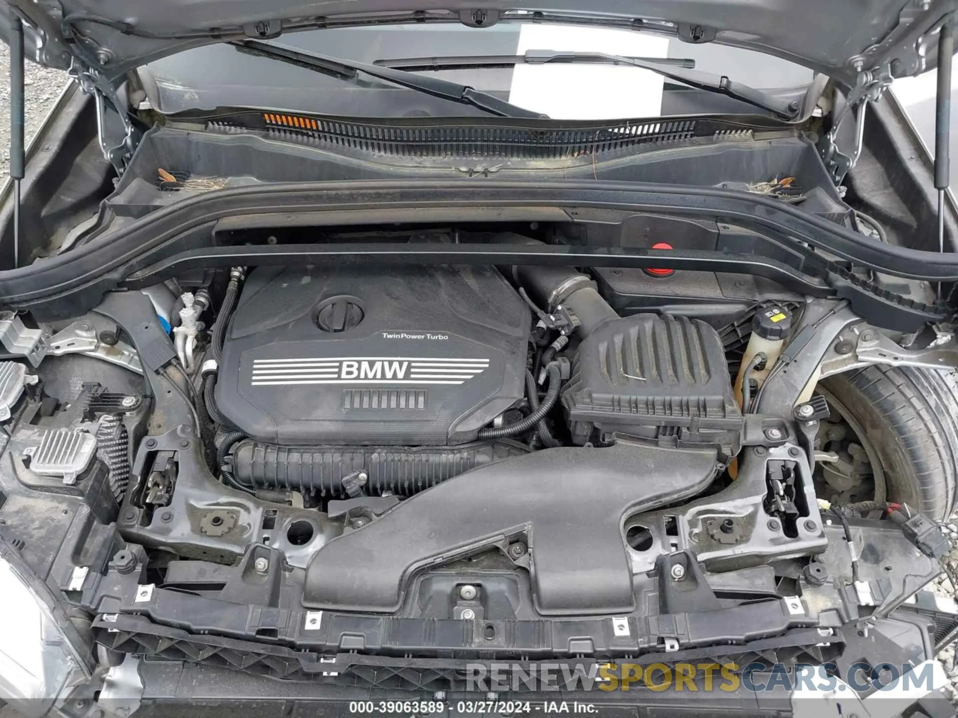 10 fotografías del automóvil dañado WBXYJ1C02N5U27016 BMW X2 2022