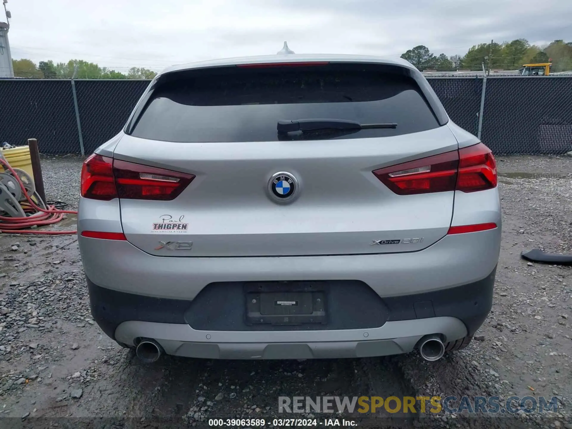 17 fotografías del automóvil dañado WBXYJ1C02N5U27016 BMW X2 2022