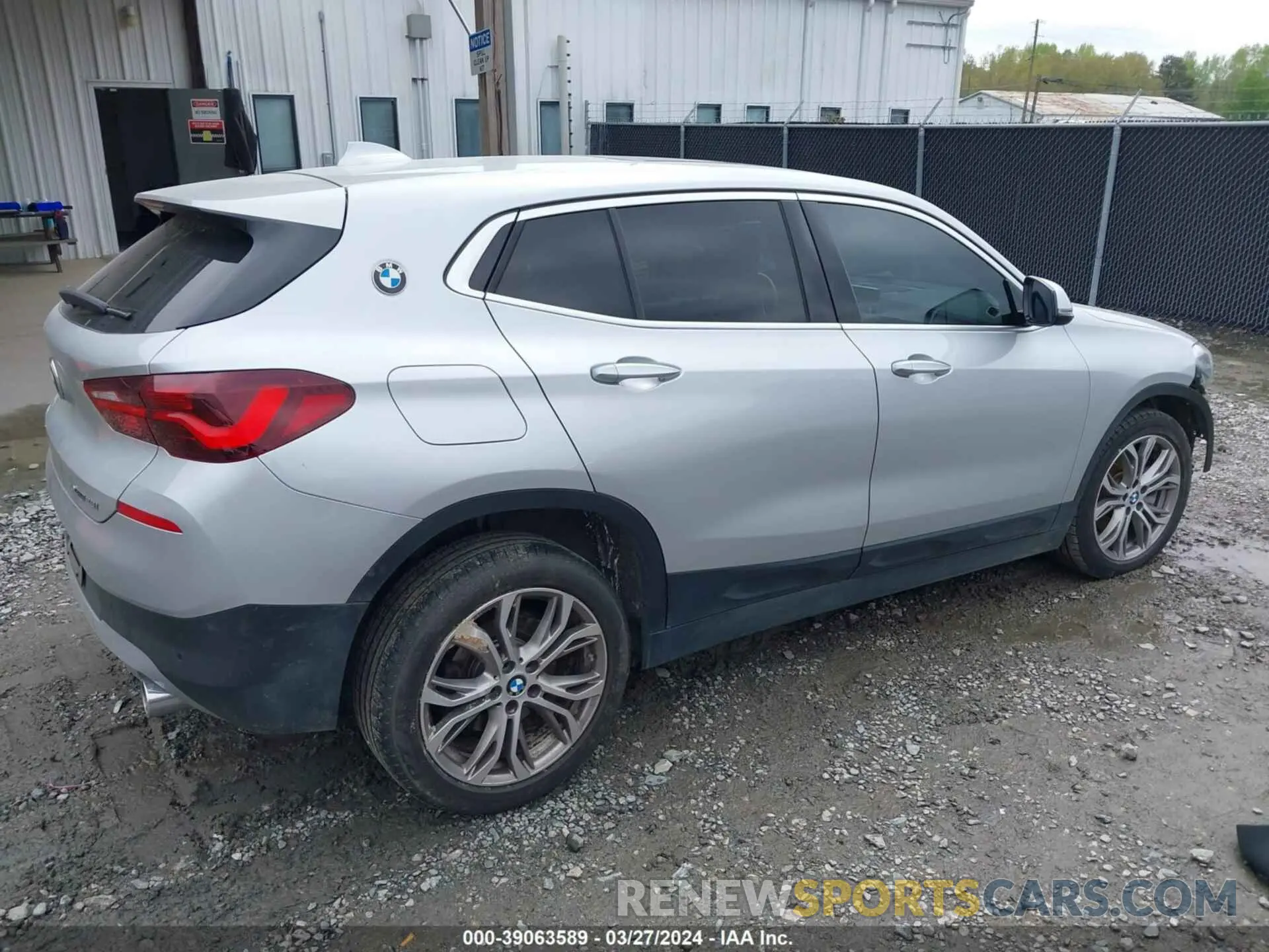 4 fotografías del automóvil dañado WBXYJ1C02N5U27016 BMW X2 2022