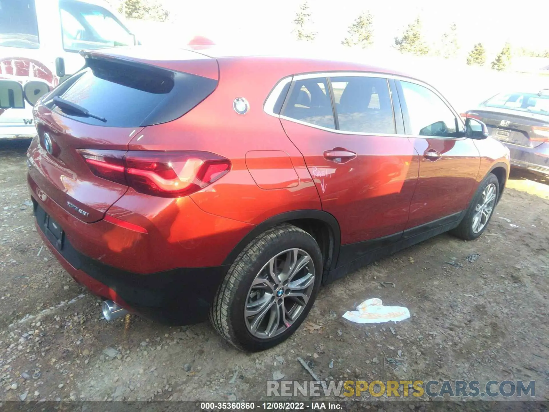 4 fotografías del automóvil dañado WBXYJ1C05N5U53643 BMW X2 2022