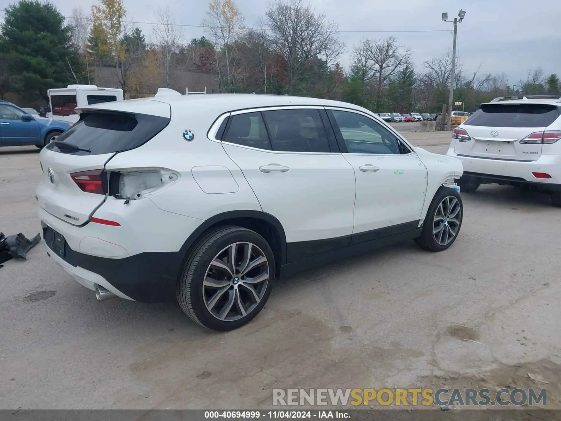 4 fotografías del automóvil dañado WBXYJ1C07N5U30557 BMW X2 2022