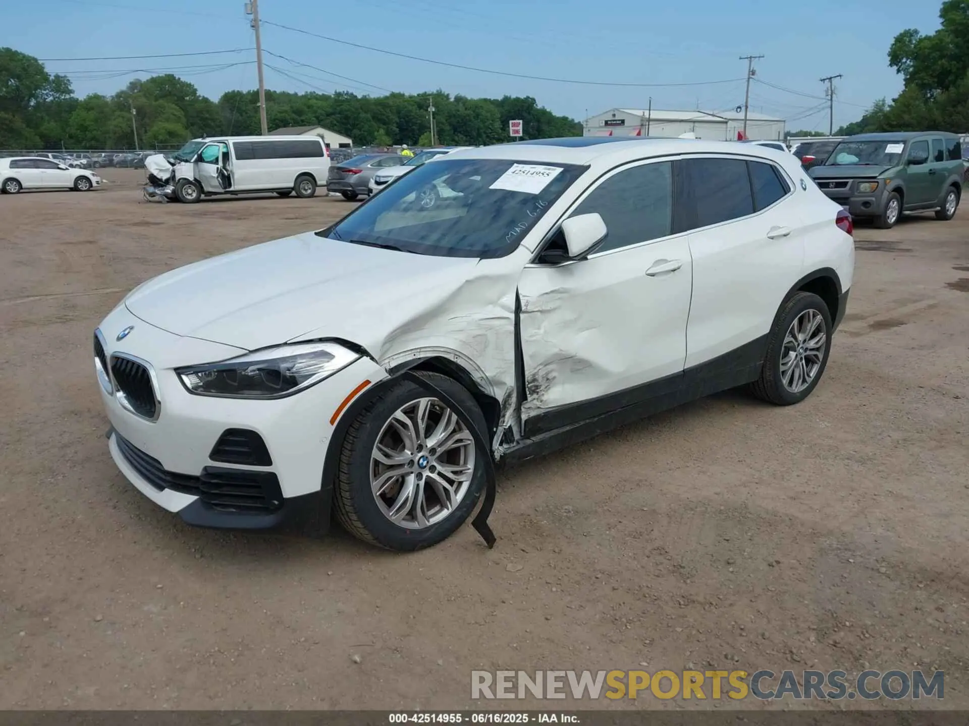 2 fotografías del automóvil dañado WBXYJ1C08N5T51950 BMW X2 2022