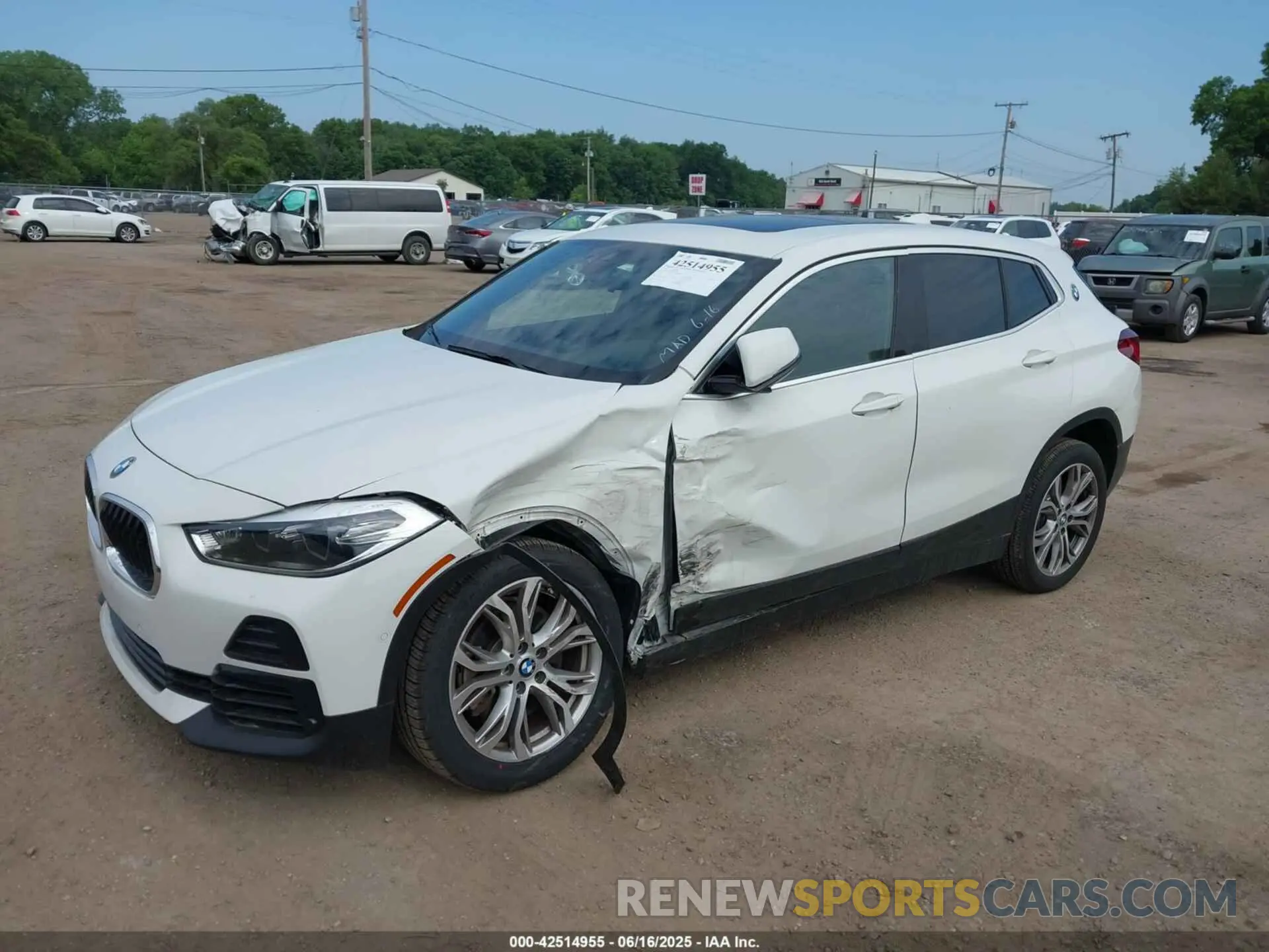 6 fotografías del automóvil dañado WBXYJ1C08N5T51950 BMW X2 2022