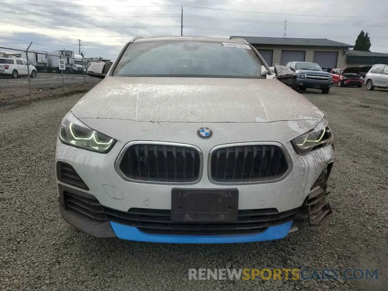 5 fotografías del automóvil dañado WBXYJ1C0XN5V11553 BMW X2 2022
