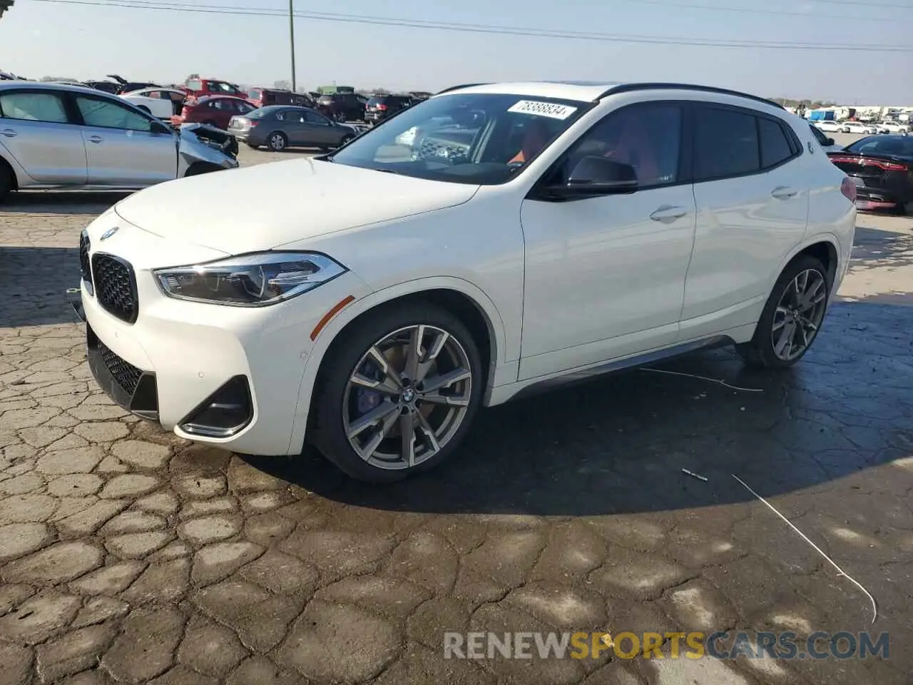 1 fotografías del automóvil dañado WBXYN1C06N5U50531 BMW X2 2022