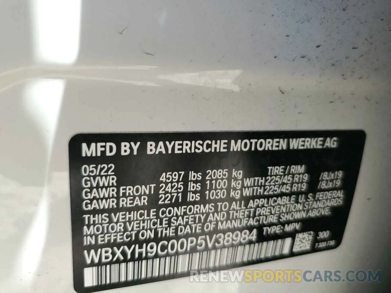 12 fotografías del automóvil dañado WBXYH9C00P5V38984 BMW X2 2023
