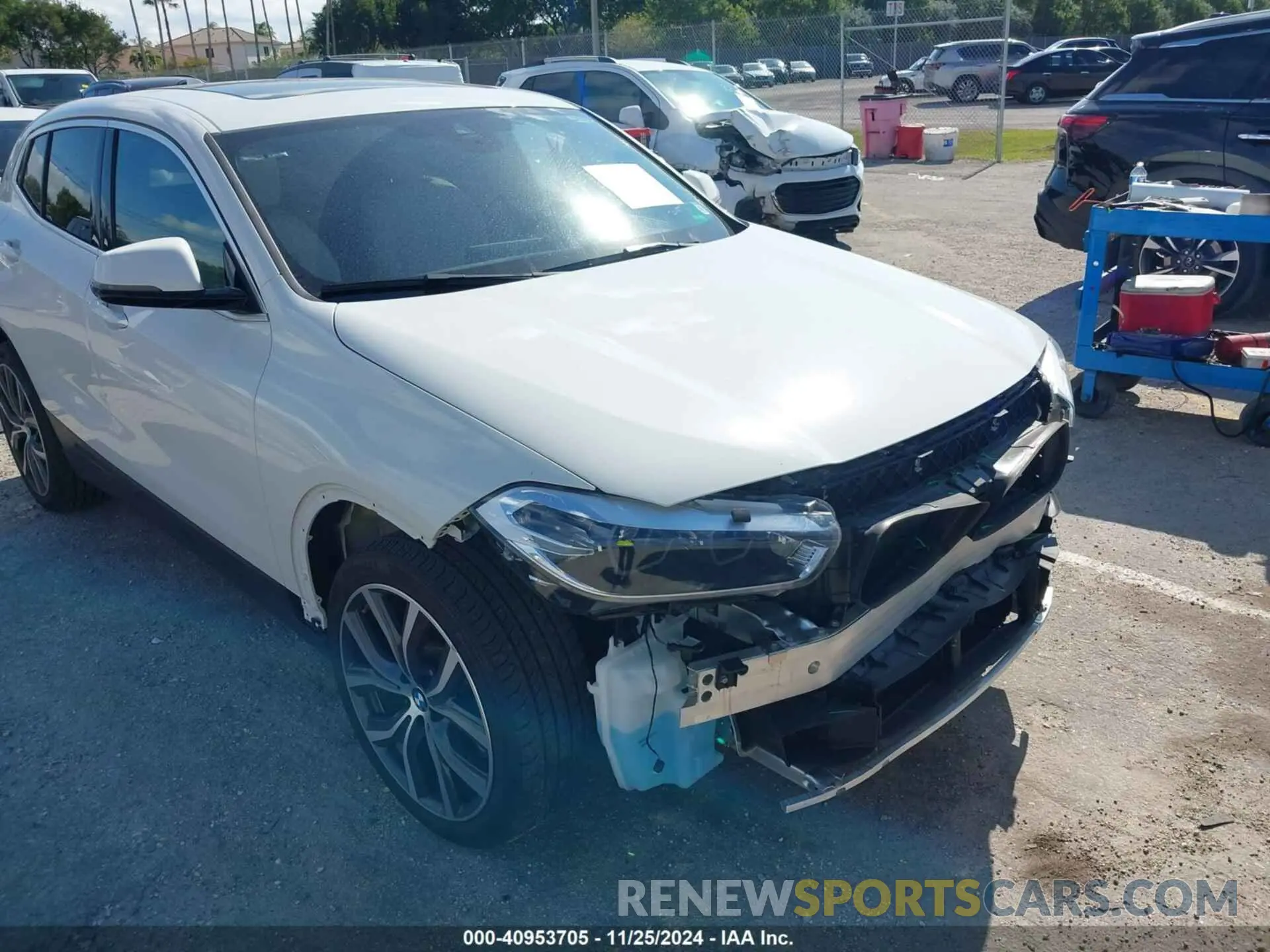 19 fotografías del automóvil dañado WBXYH9C07P5V37573 BMW X2 2023