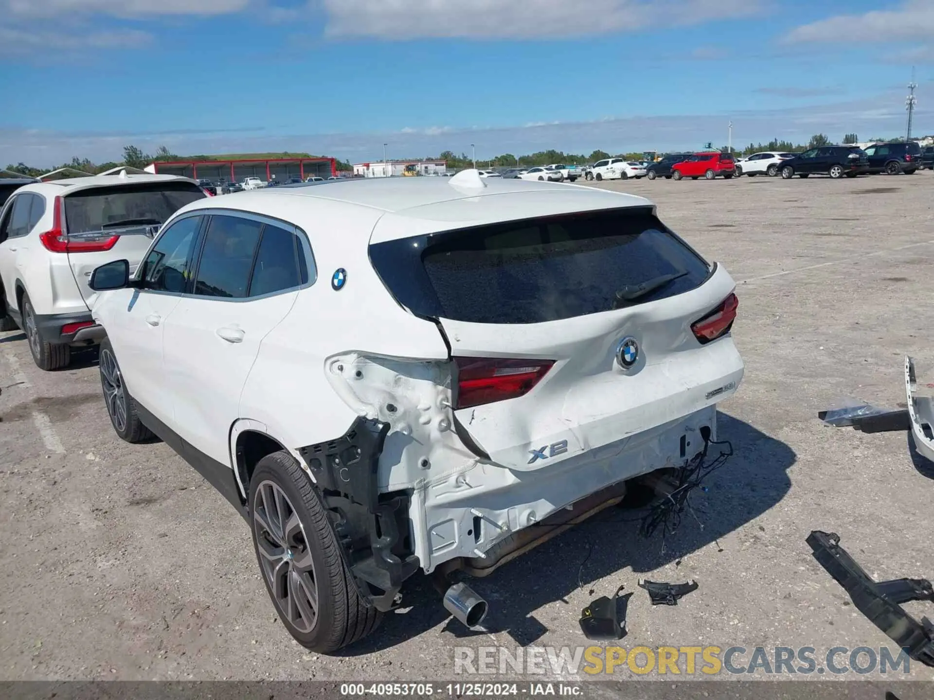 6 fotografías del automóvil dañado WBXYH9C07P5V37573 BMW X2 2023