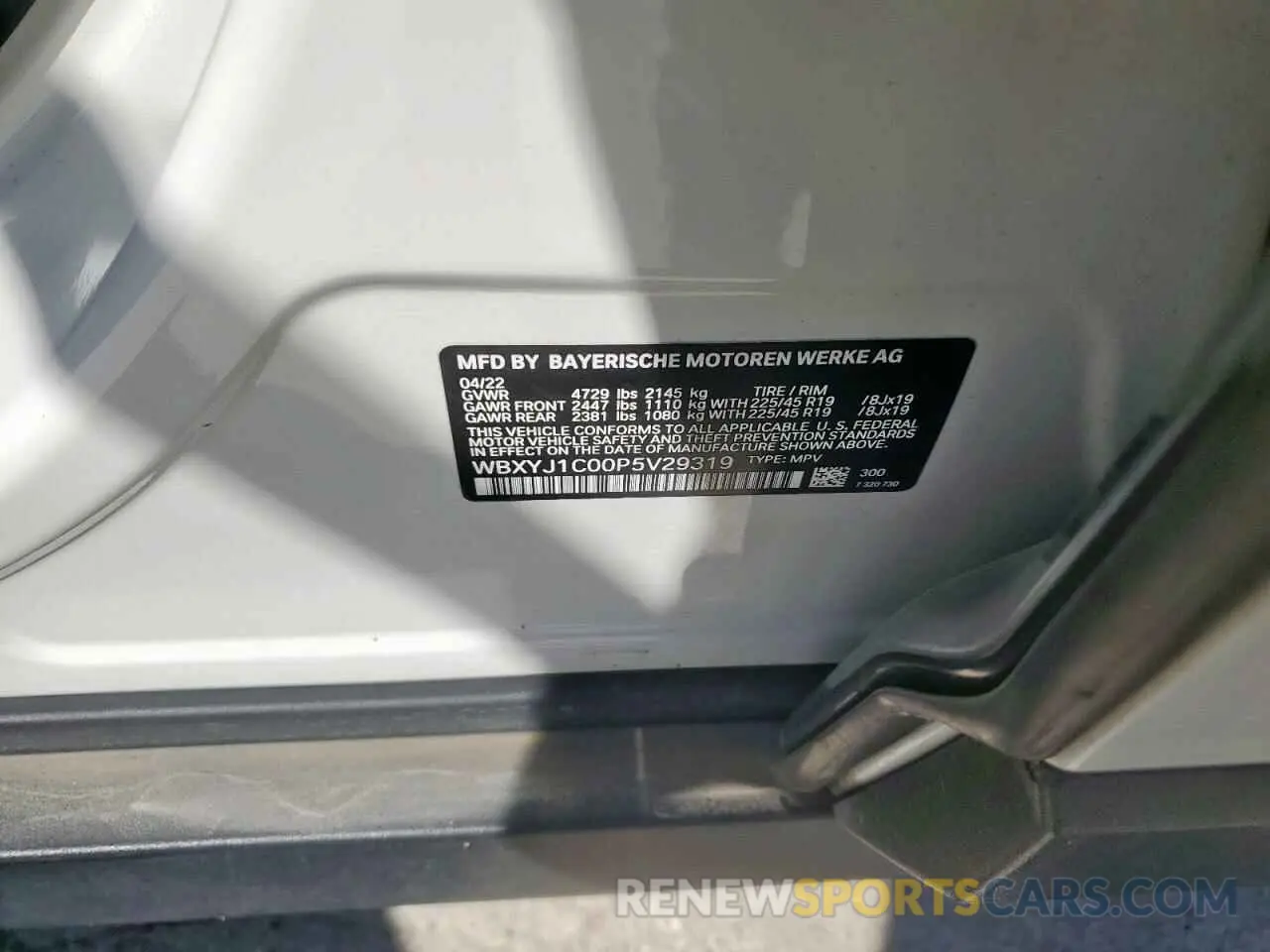 13 fotografías del automóvil dañado WBXYJ1C00P5V29319 BMW X2 2023